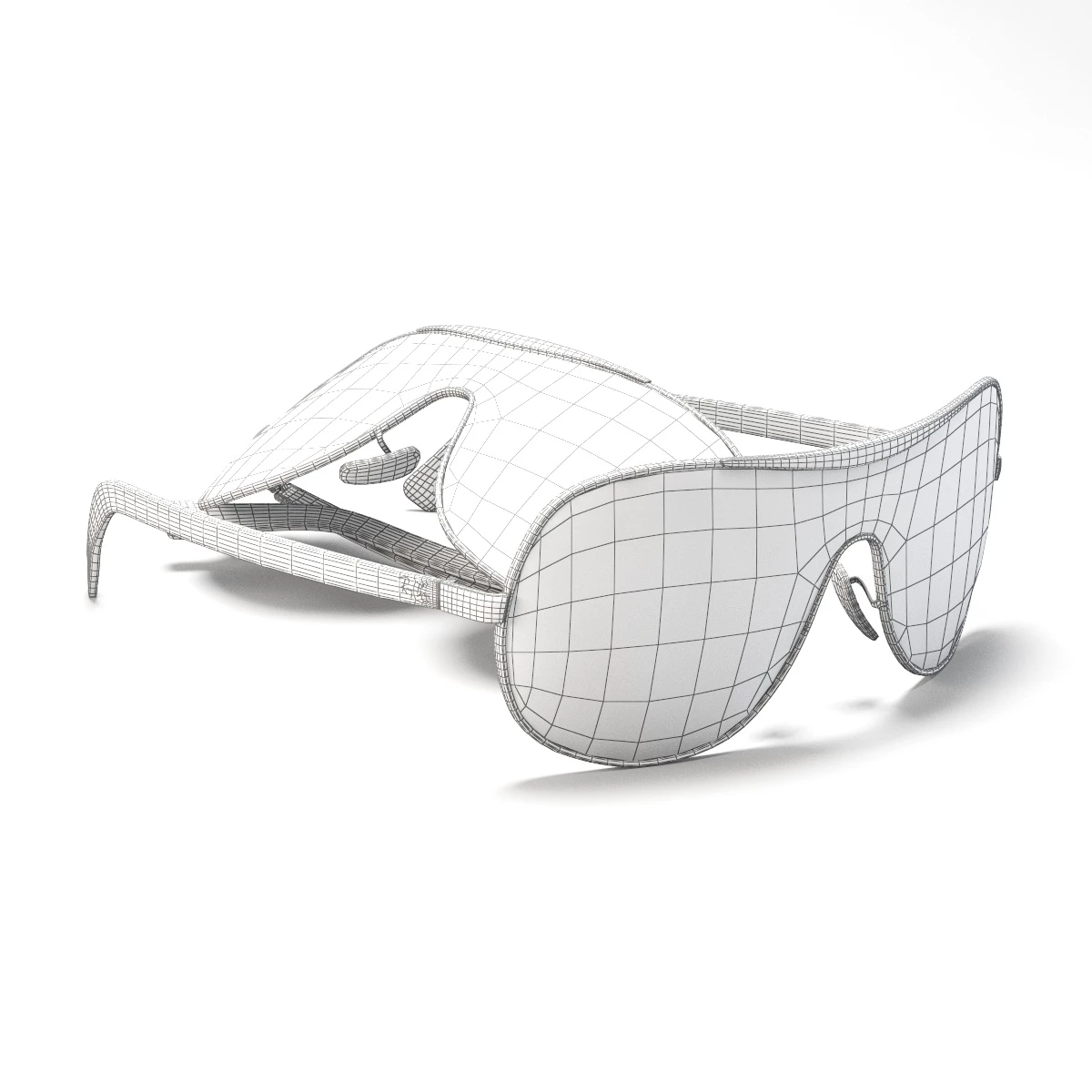 Ray-Ban 3455L 3D Model_07