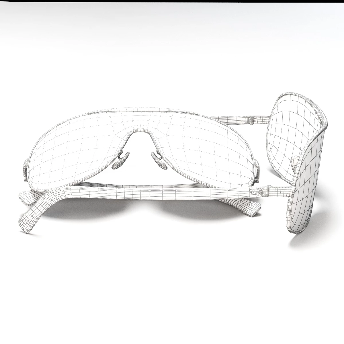 Ray-Ban 3455L 3D Model_08