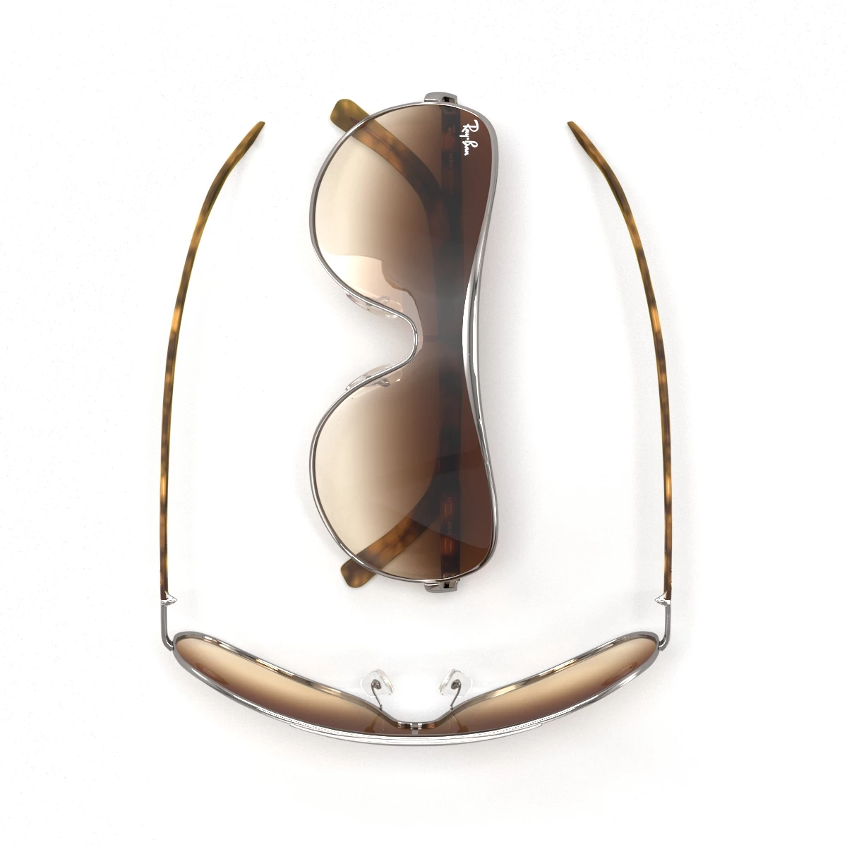 Ray-Ban 3455L 3D Model_04