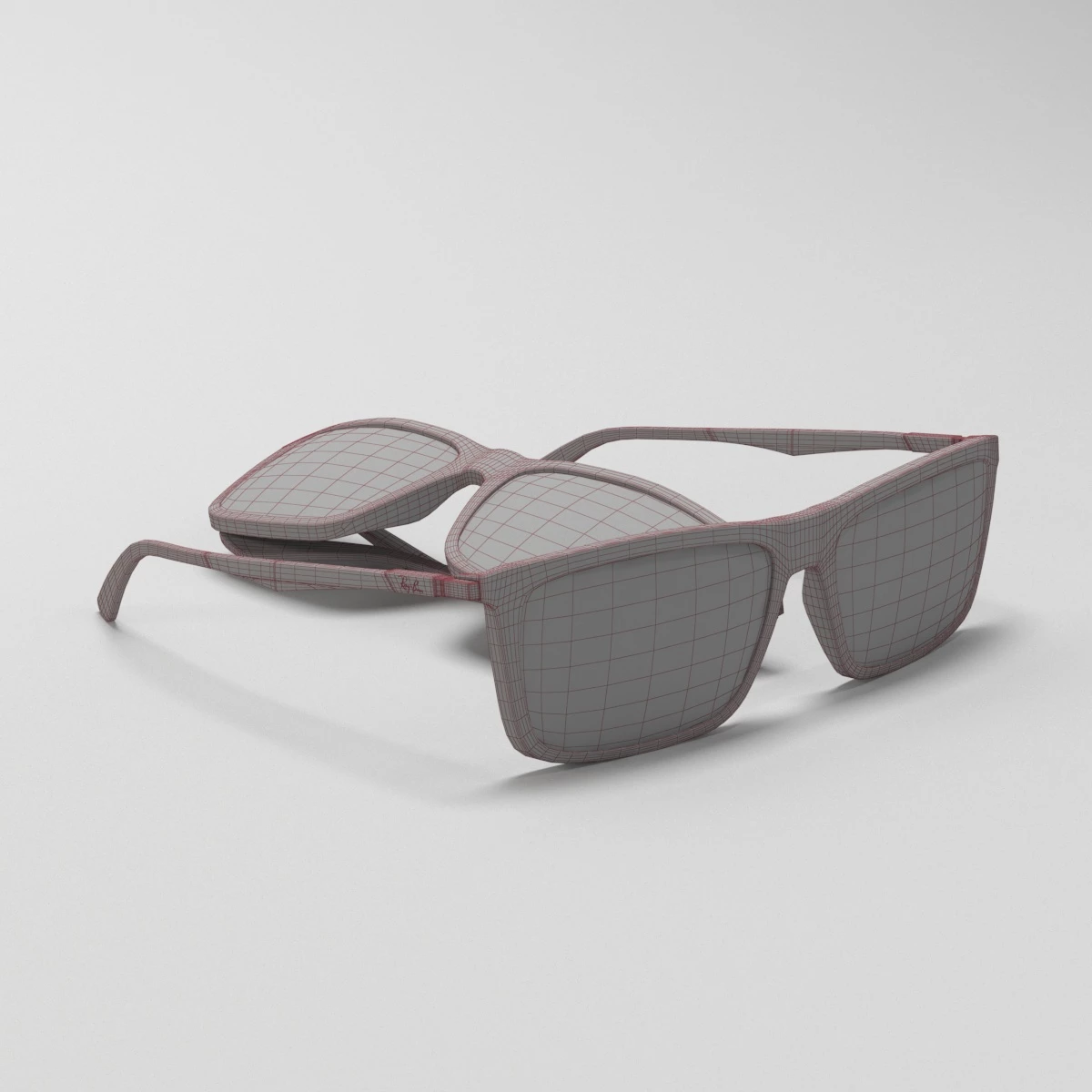 Ray-Ban 4214 3D Model_07