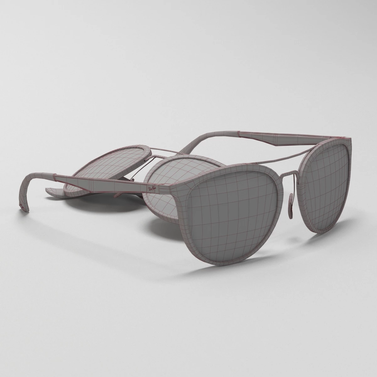 Ray-Ban 4285 3D Model_07
