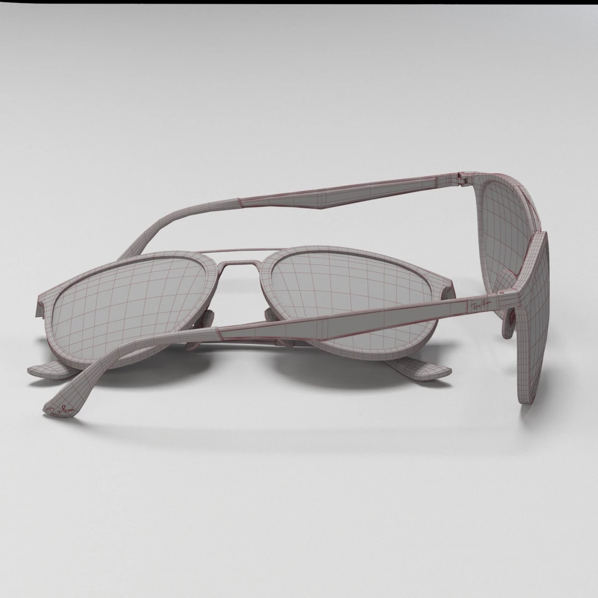 Ray-Ban 4285 3D Model_08