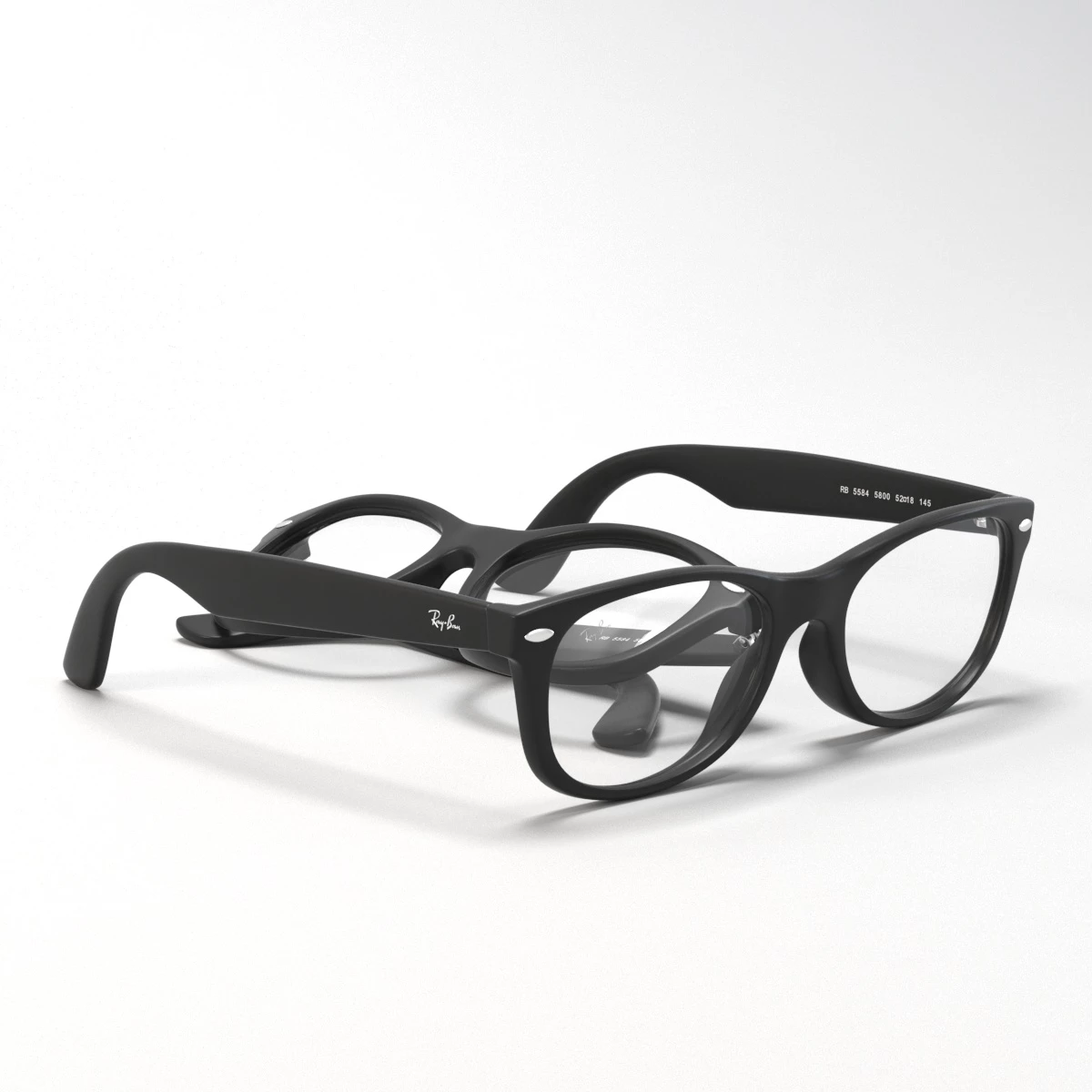 Ray-Ban 5184 3D Model_01