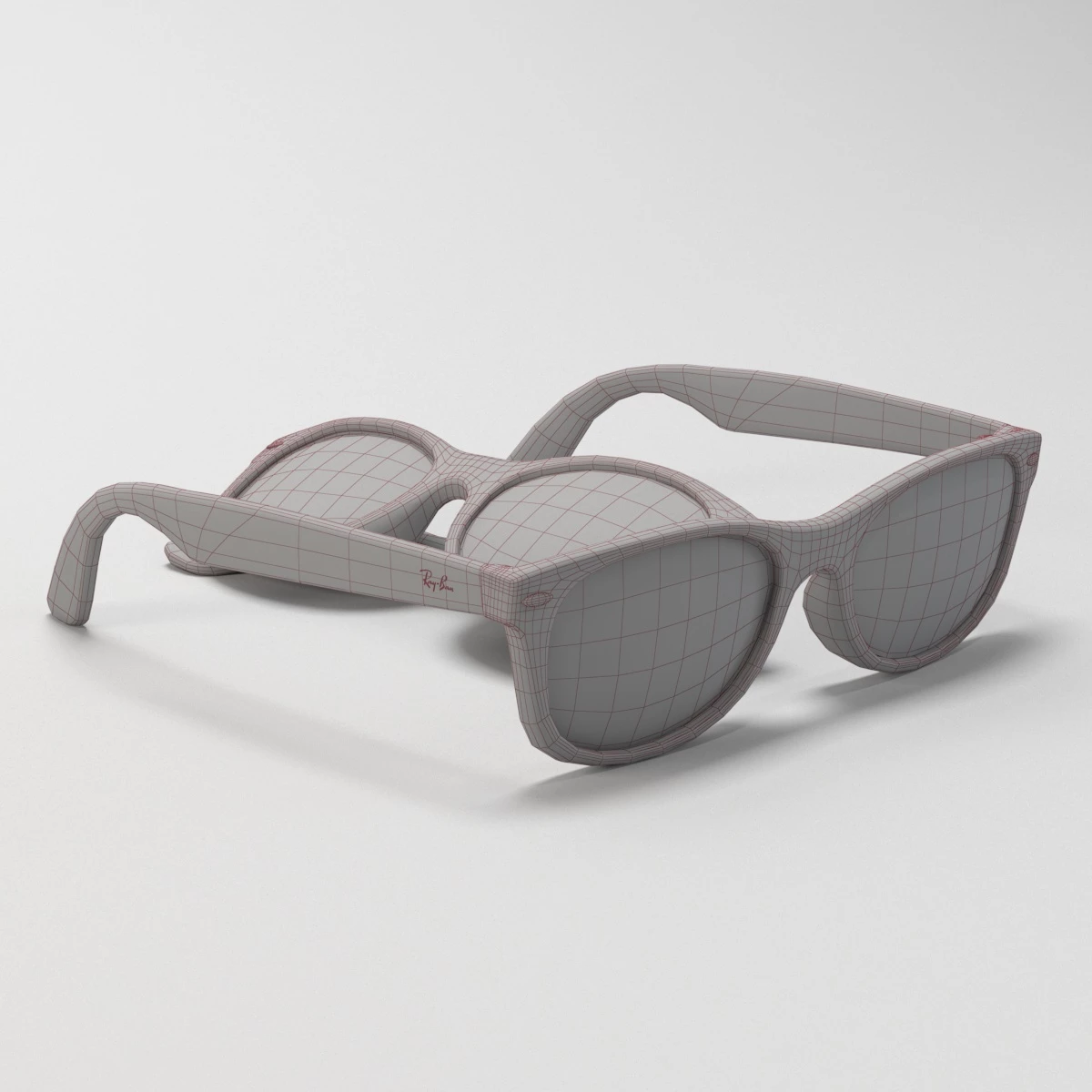 Ray-Ban 5184 3D Model_07