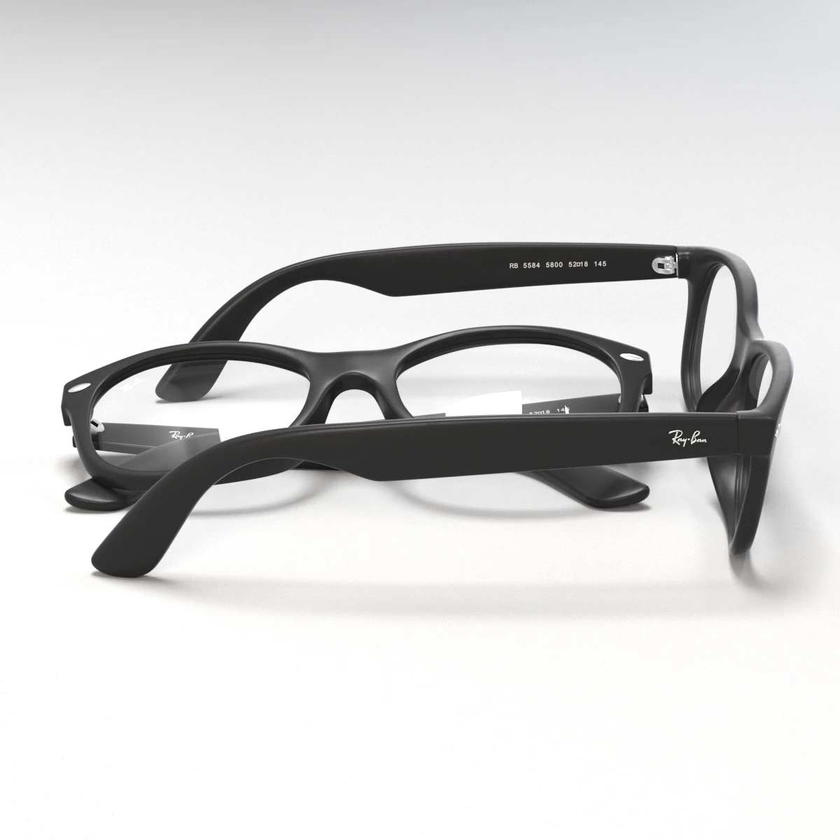 Ray-Ban 5184 3D Model_03