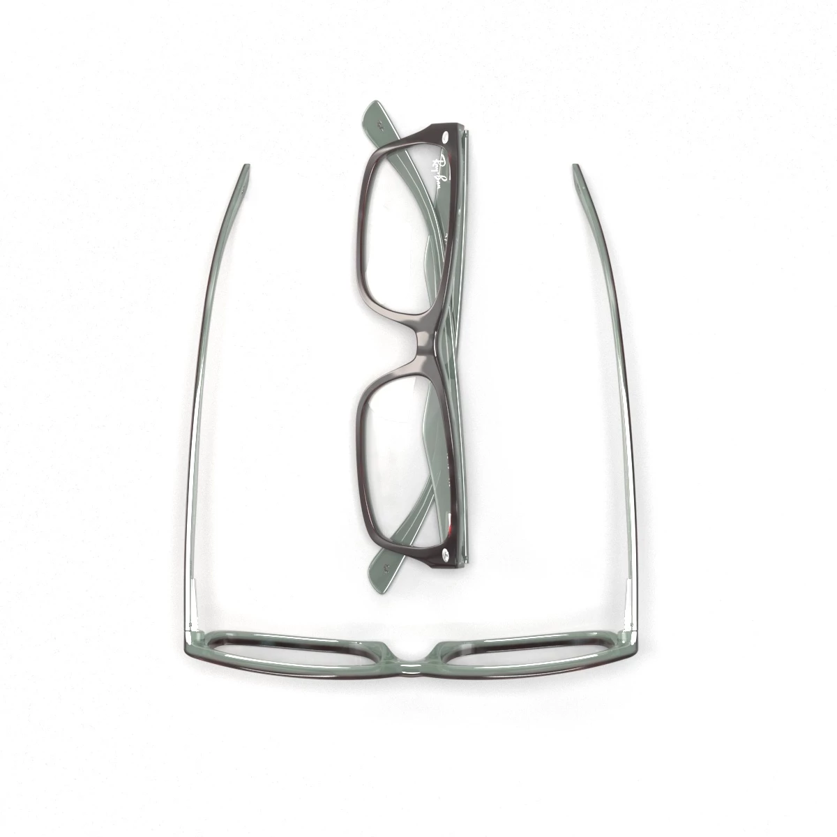 Ray-Ban 5206 3D Model_04