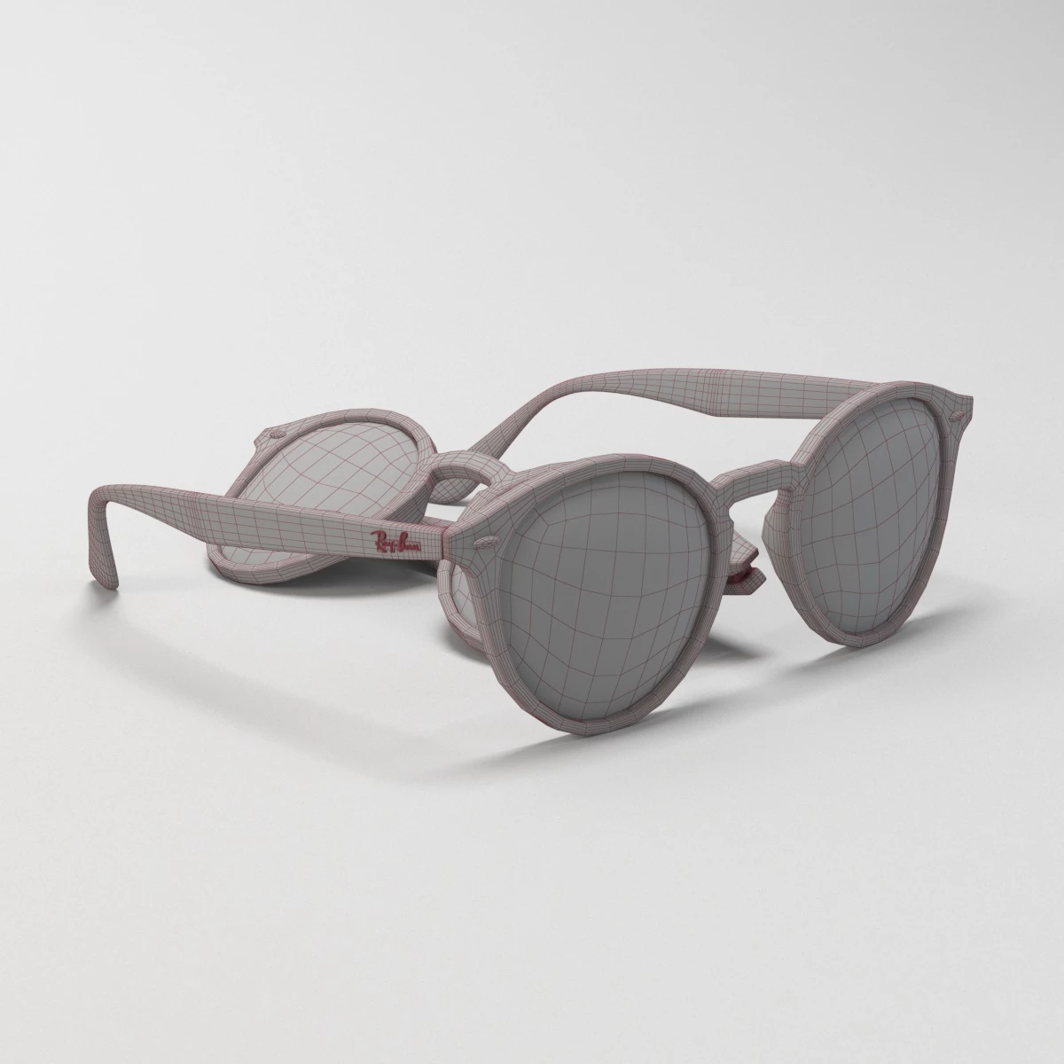 Ray-Ban RB2180 3D Model_07