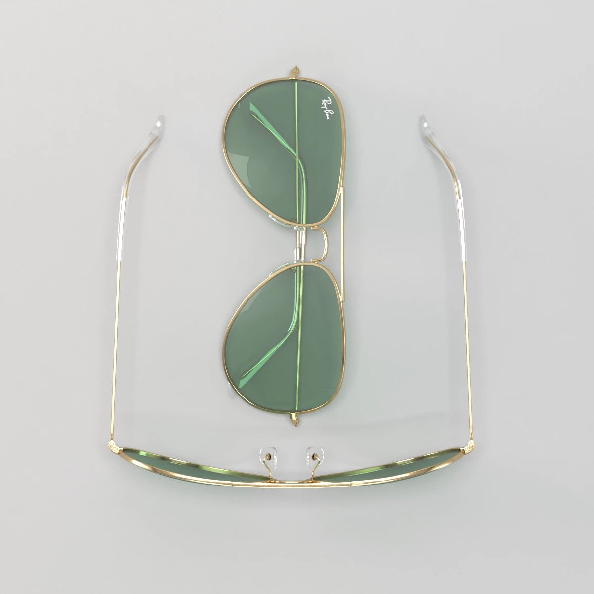 Ray-Ban RB3025 3D Model_04