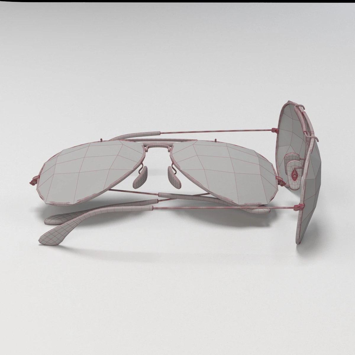 Ray-Ban RB3029 3D Model_08
