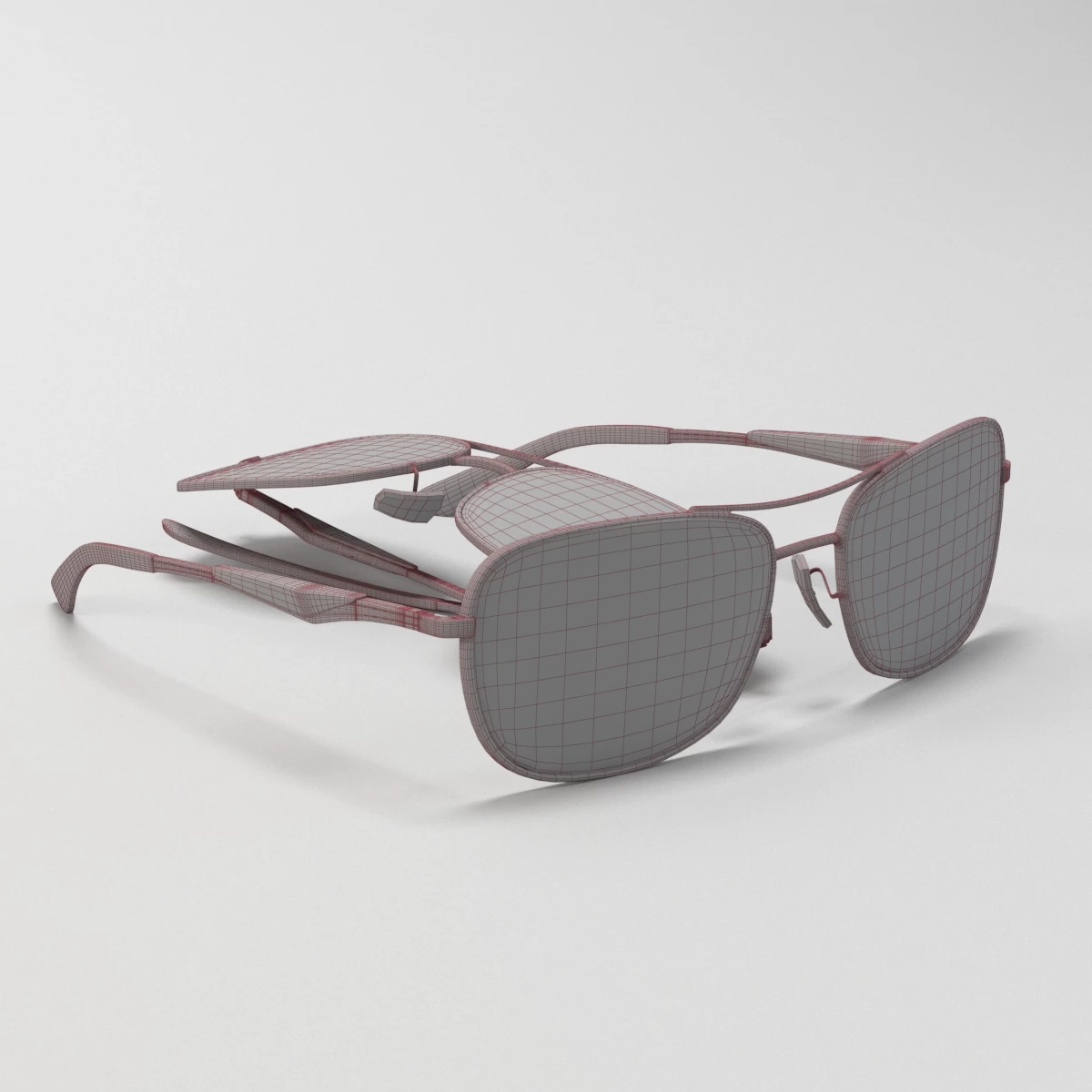 Ray-Ban RB3515 3D Model_07