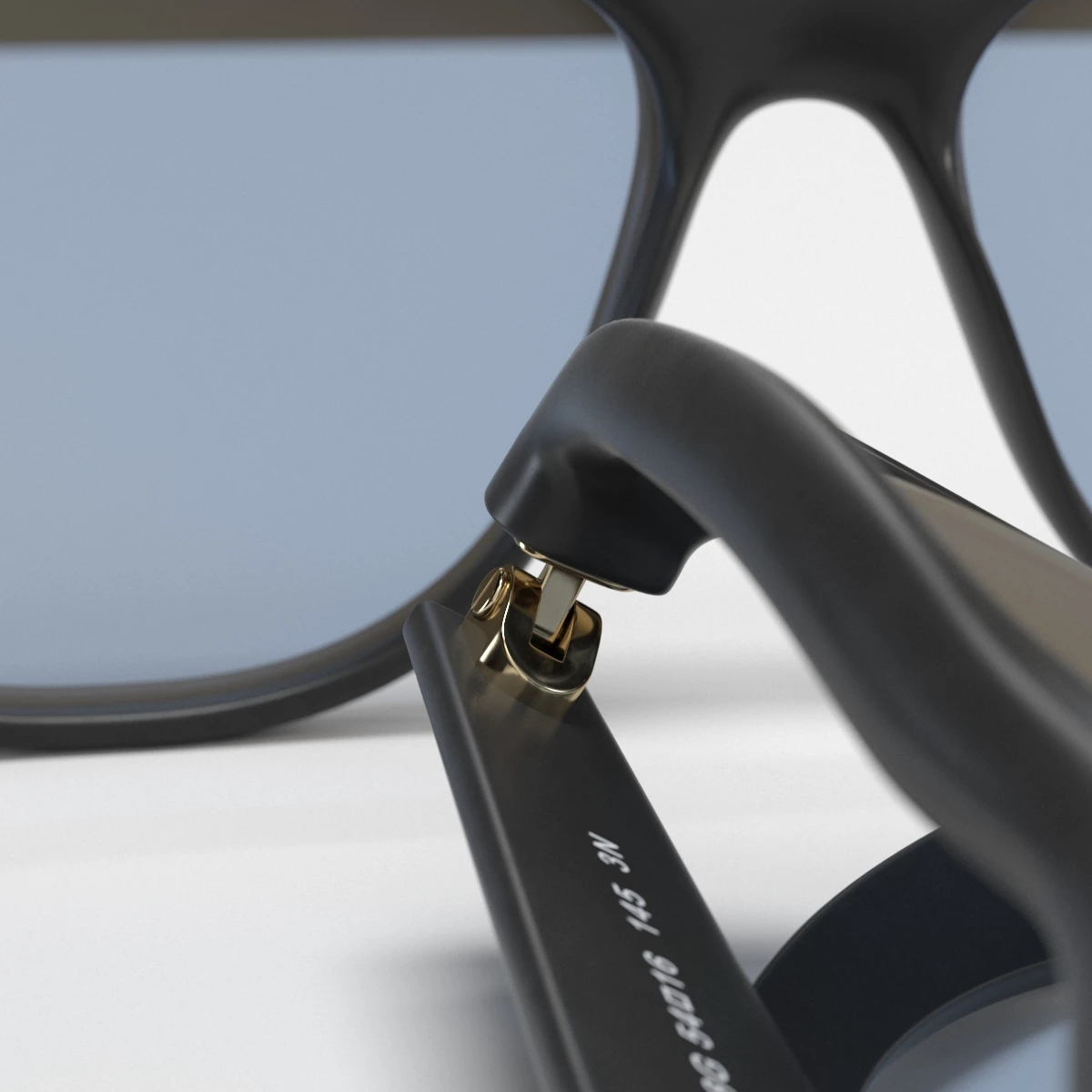 Ray-Ban RB4165 3D Model_05