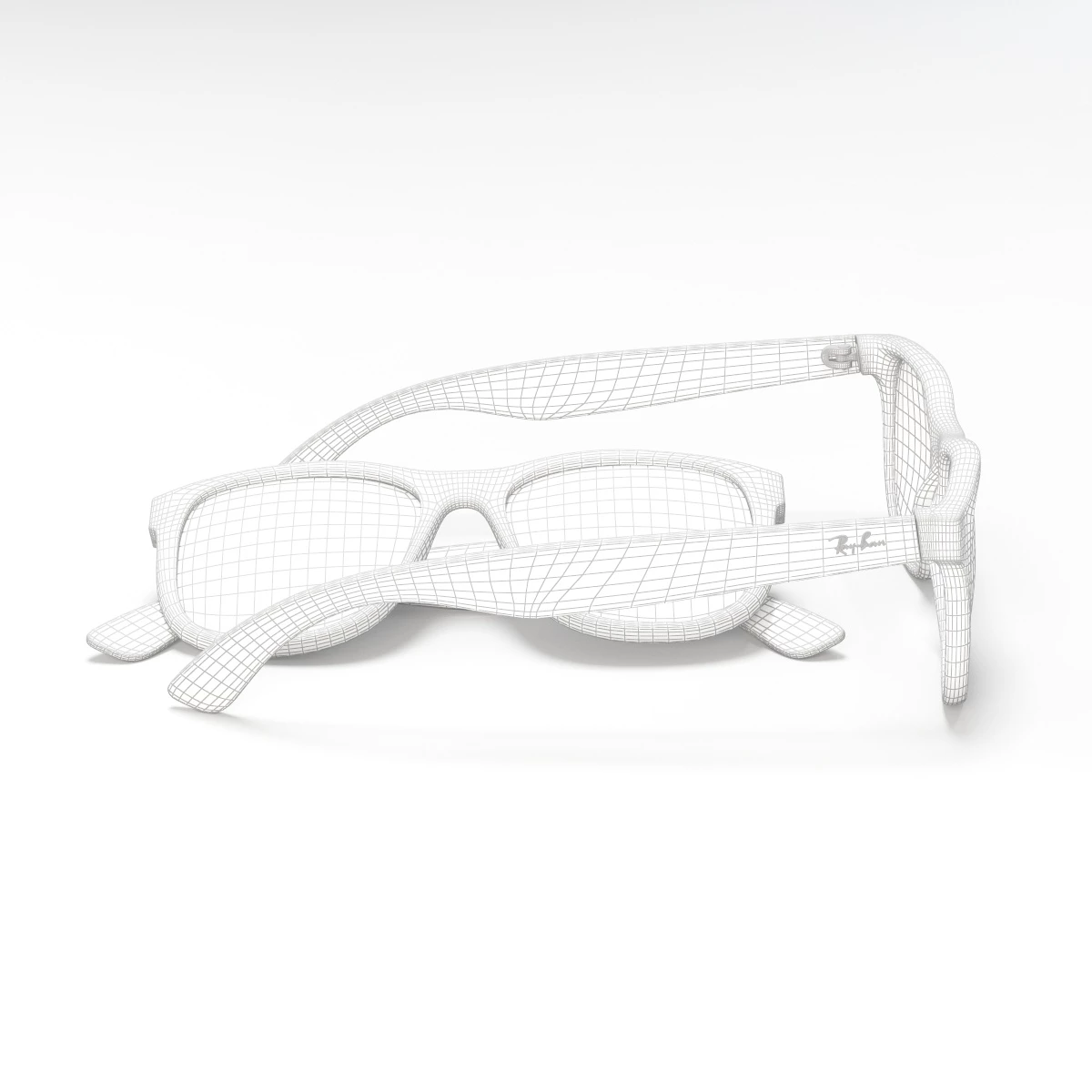 Ray-Ban RB4165 3D Model_08