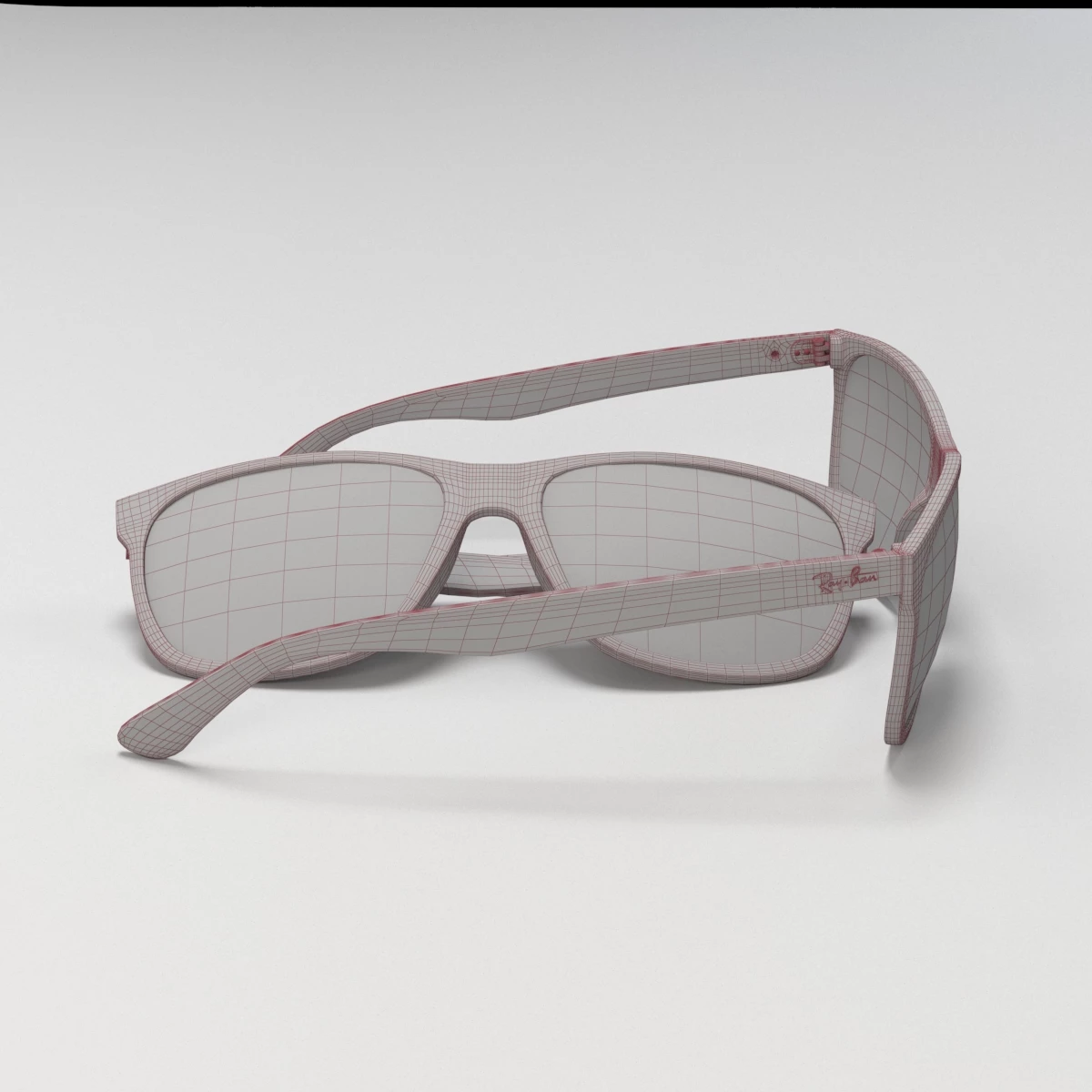 Ray-Ban RB4181 3D Model_08