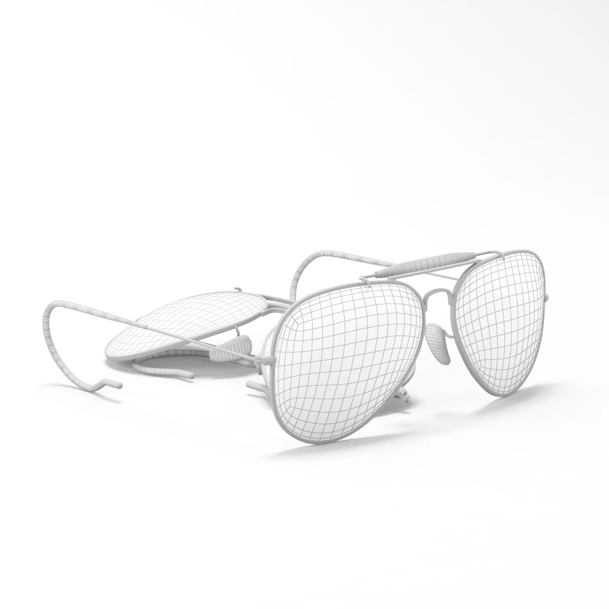 Ray-Ban 3030 3D Model_07