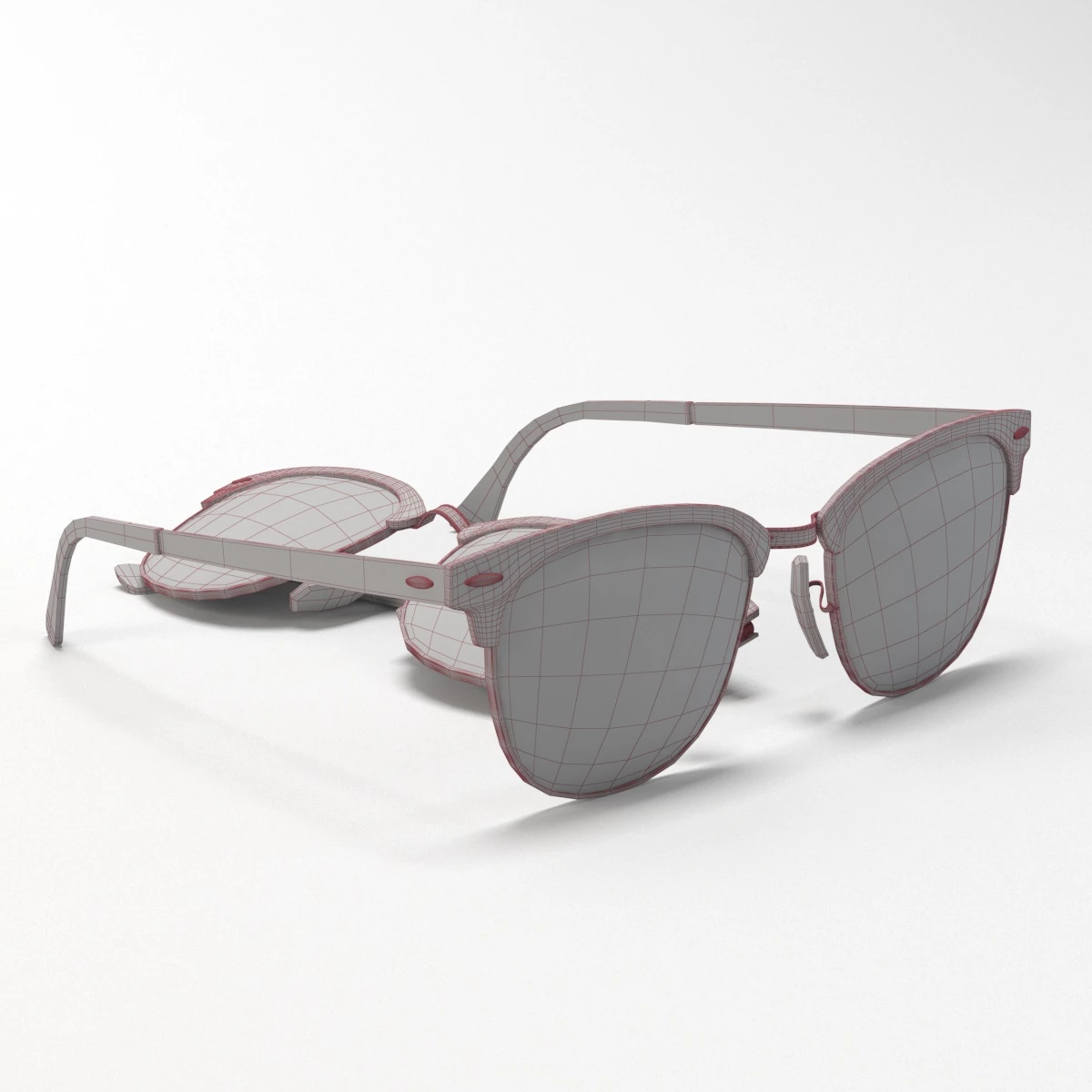Ray-Ban 3716 3D Model_07