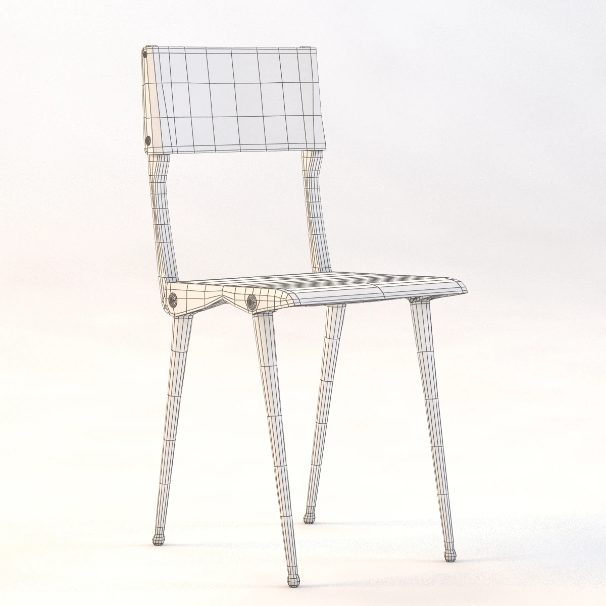 683 Chair By Carlo De Carli 3D Model_010