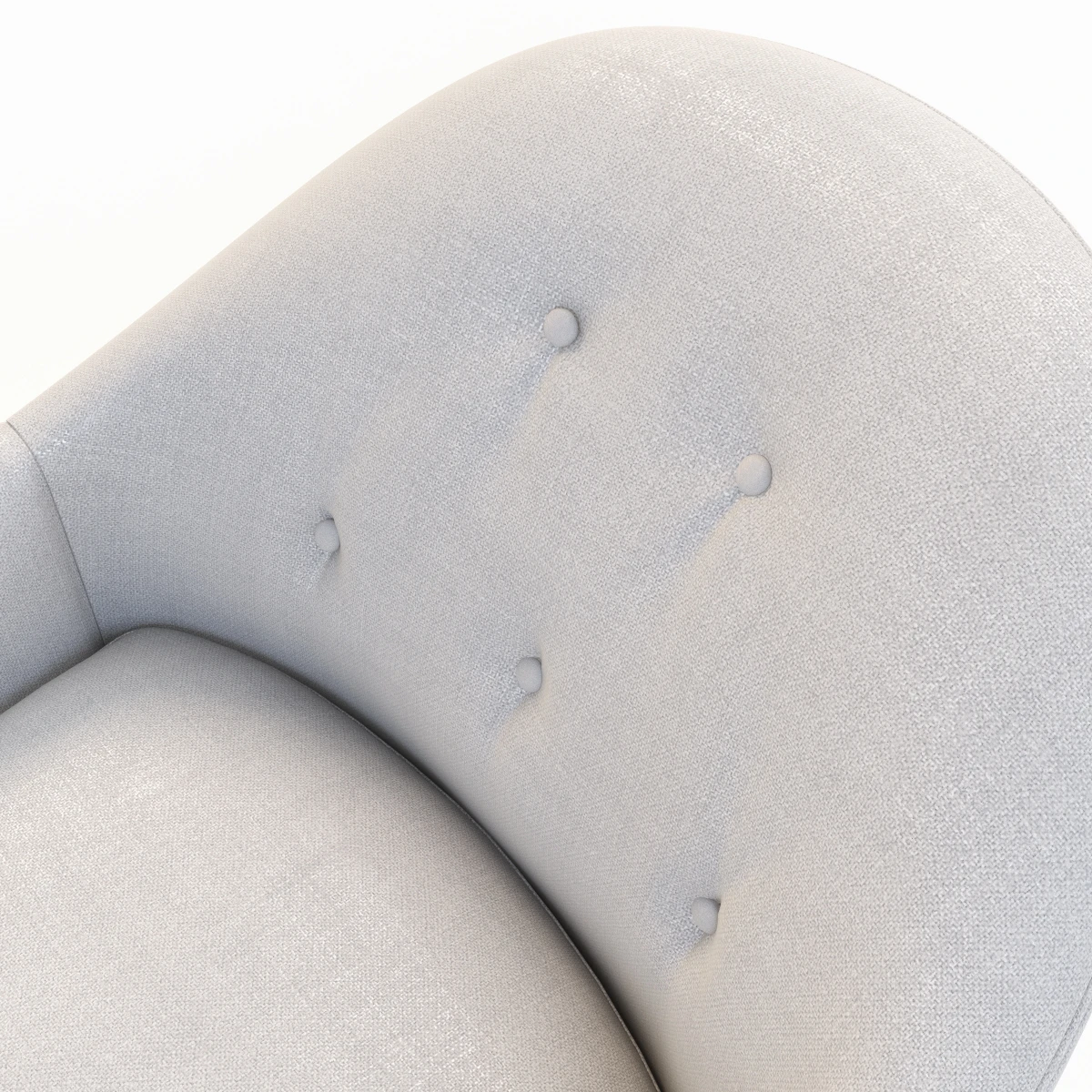 Lounge Occasional Chair 615 by Arudin 3D Model_07