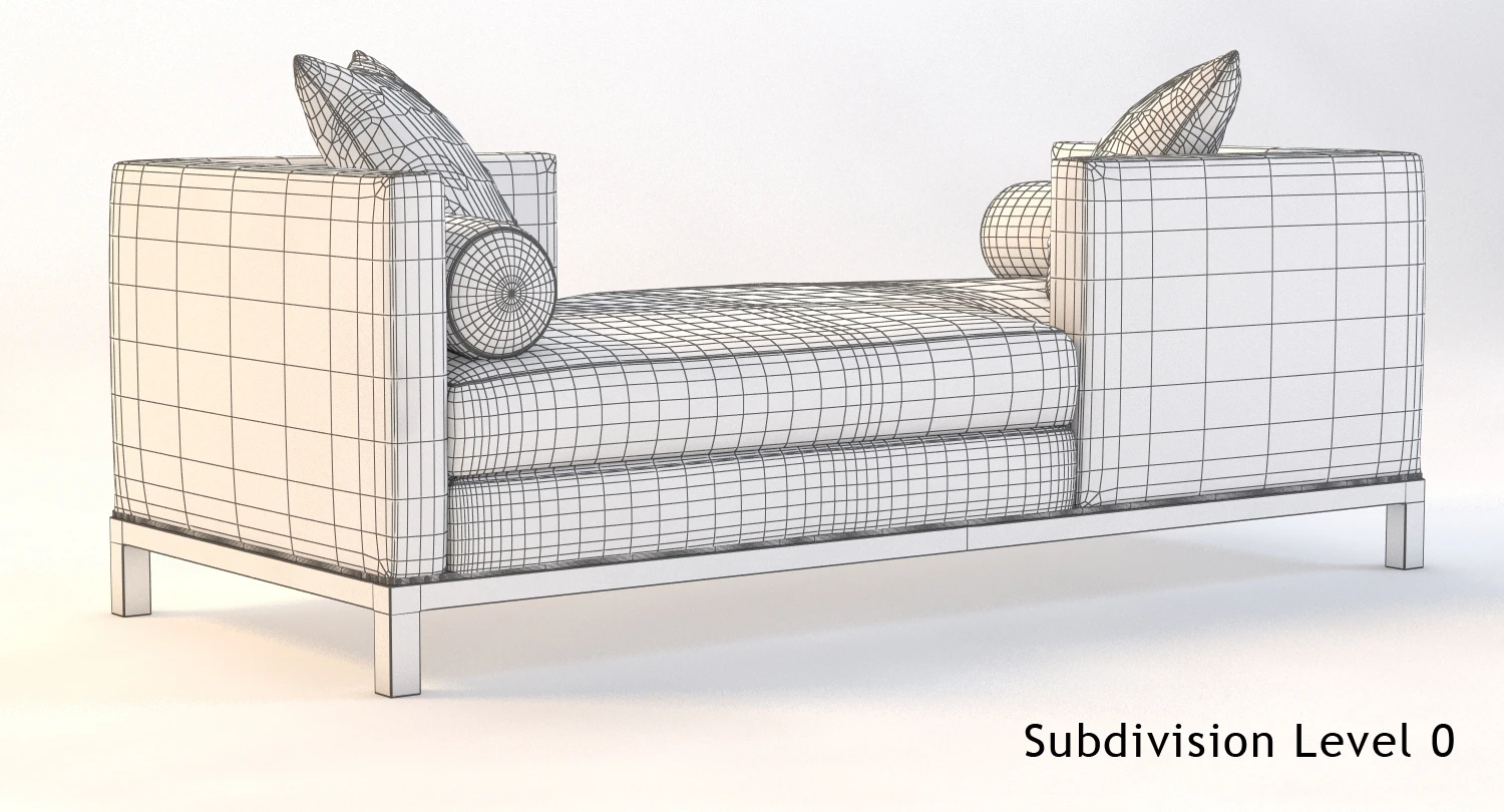 Lounge Sofa 2725 by Arudin 3D Model_09