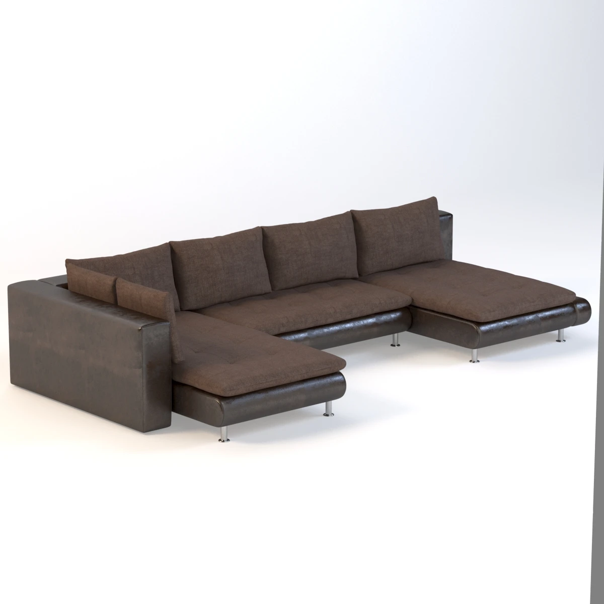 Accusani U Sofa 3D Model_04