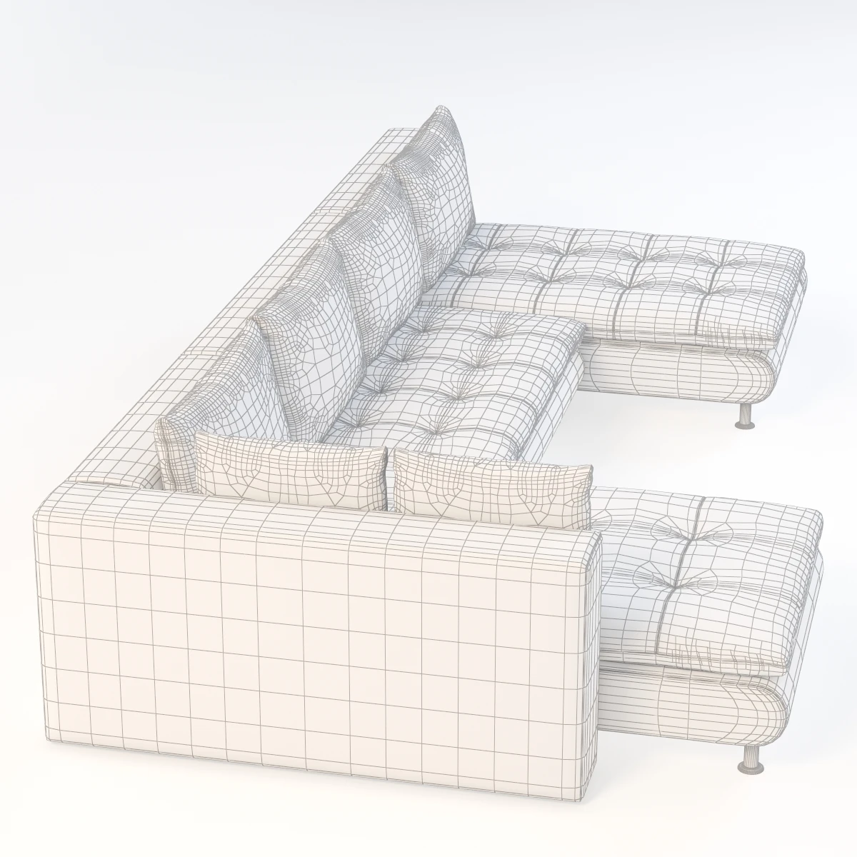 Accusani U Sofa 3D Model_010