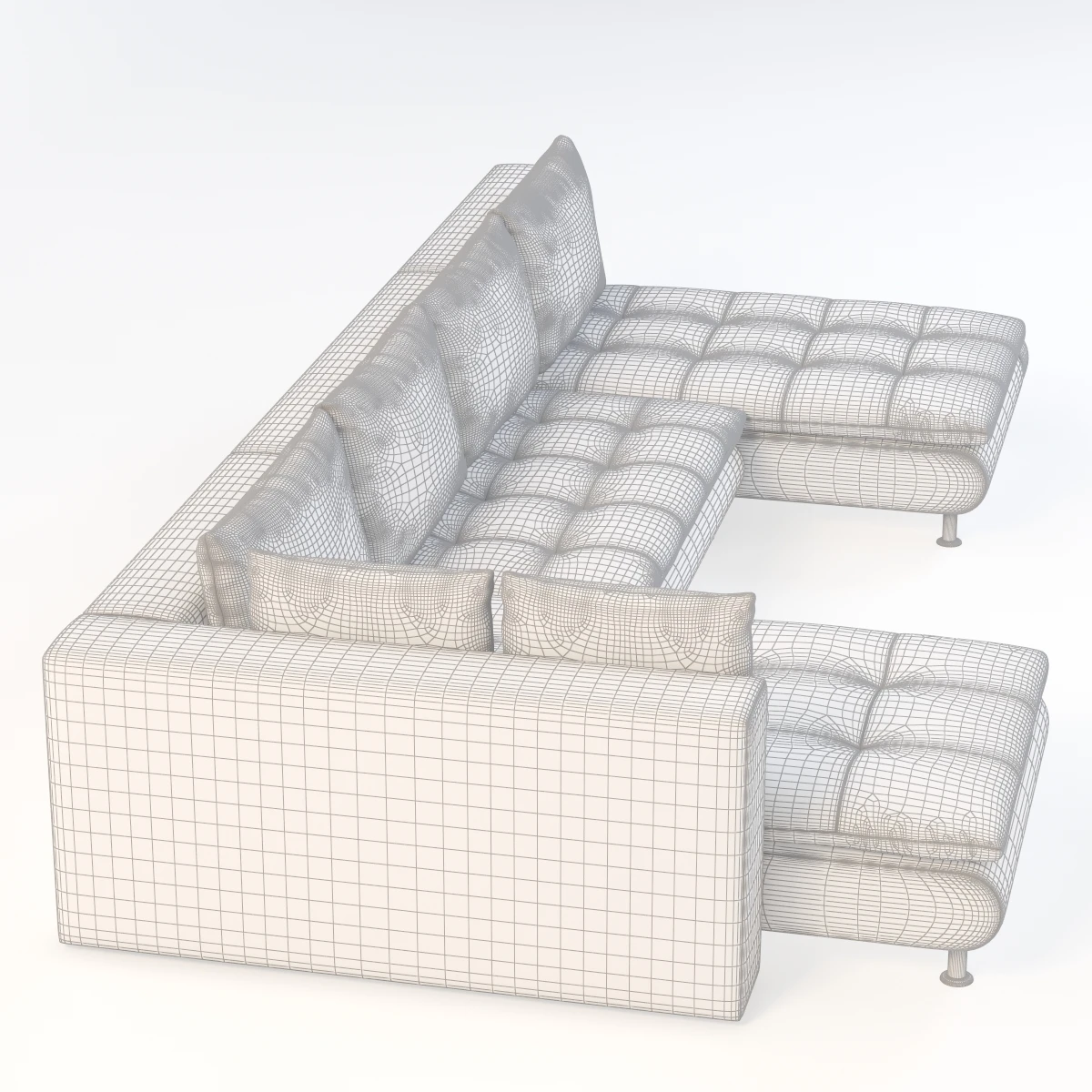 Accusani U Sofa 3D Model_09