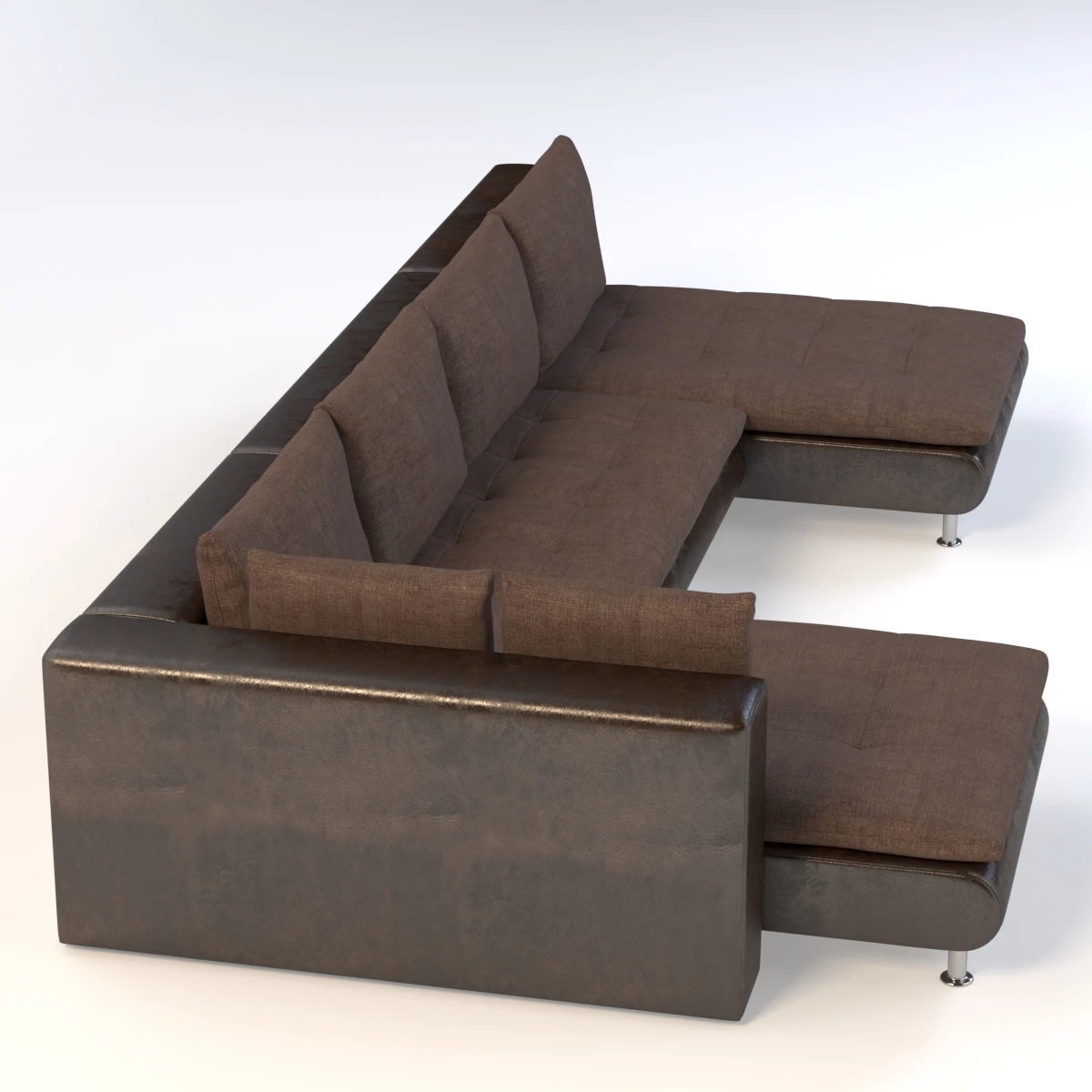 Accusani U Sofa 3D Model_01