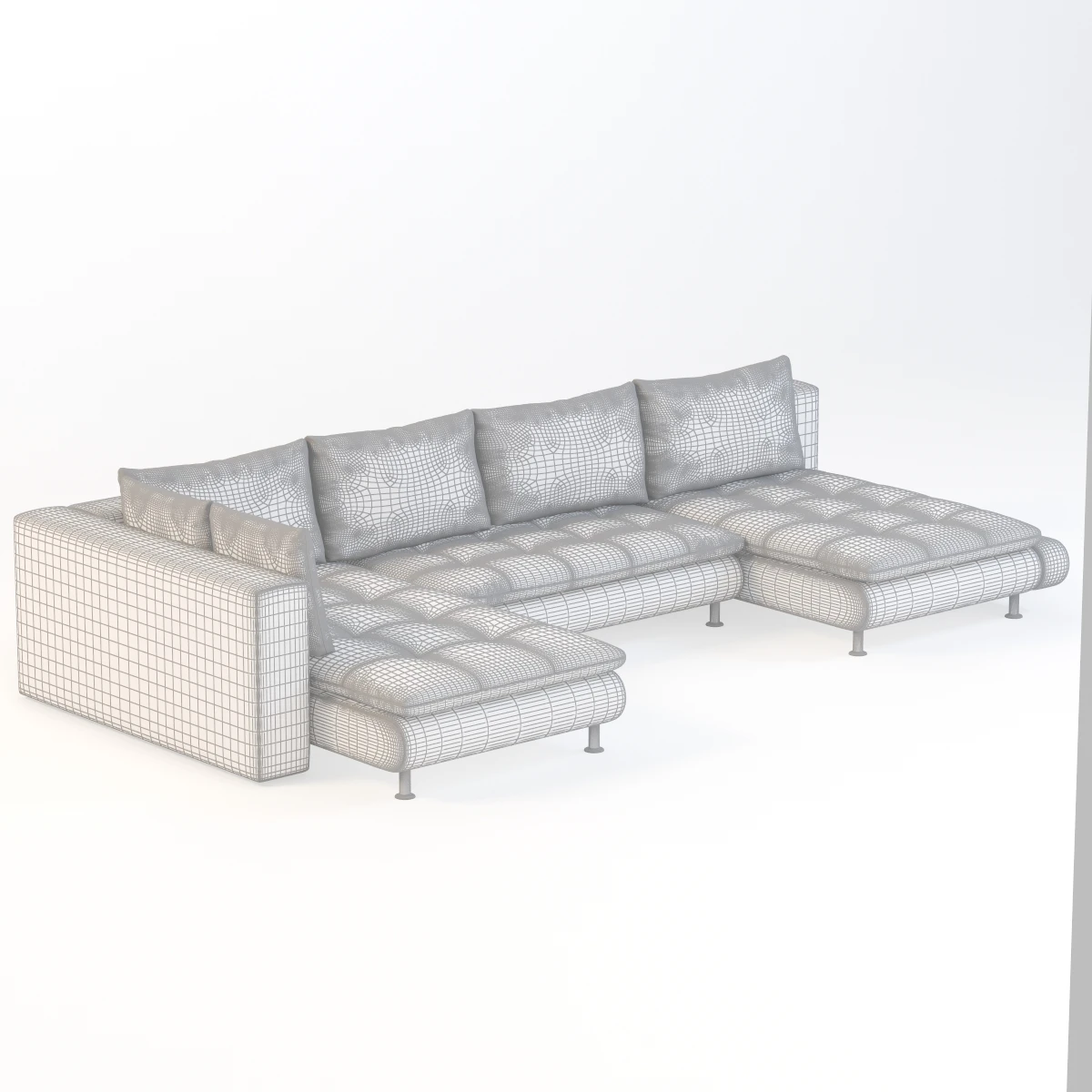 Accusani U Sofa 3D Model_011