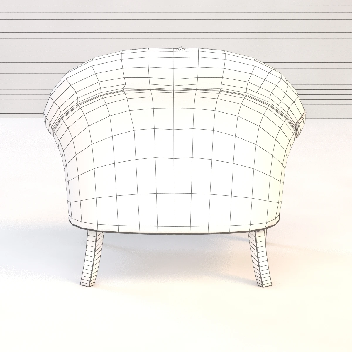 Adele Barrel Chair Mitchell Gold Bob Williams 3D Model_010