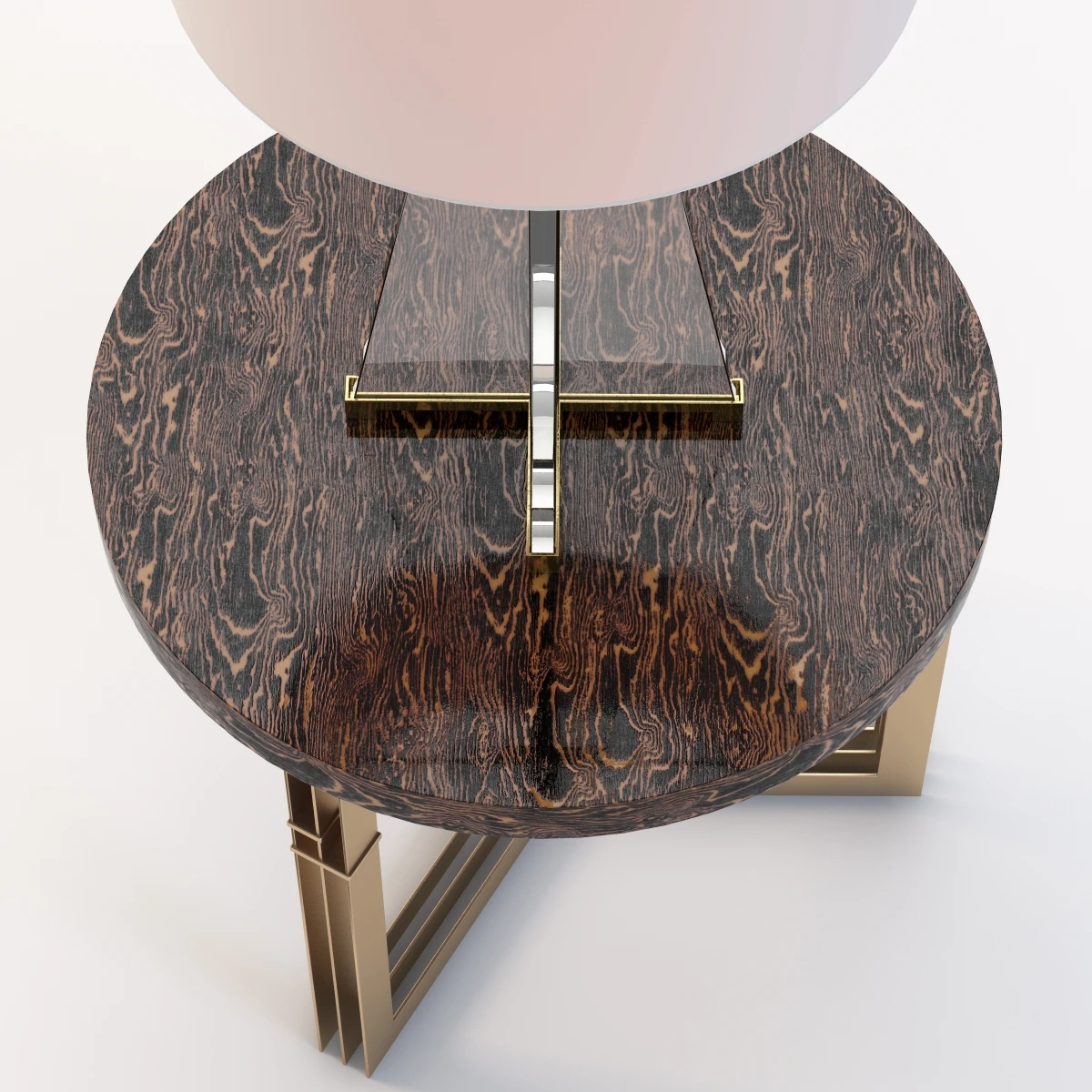 Adrianahoyos Side Table And Lamont Lamp 3D Model_07