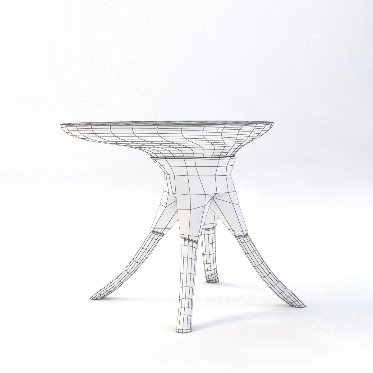 Alex Roskin Side Table 3D Model_010