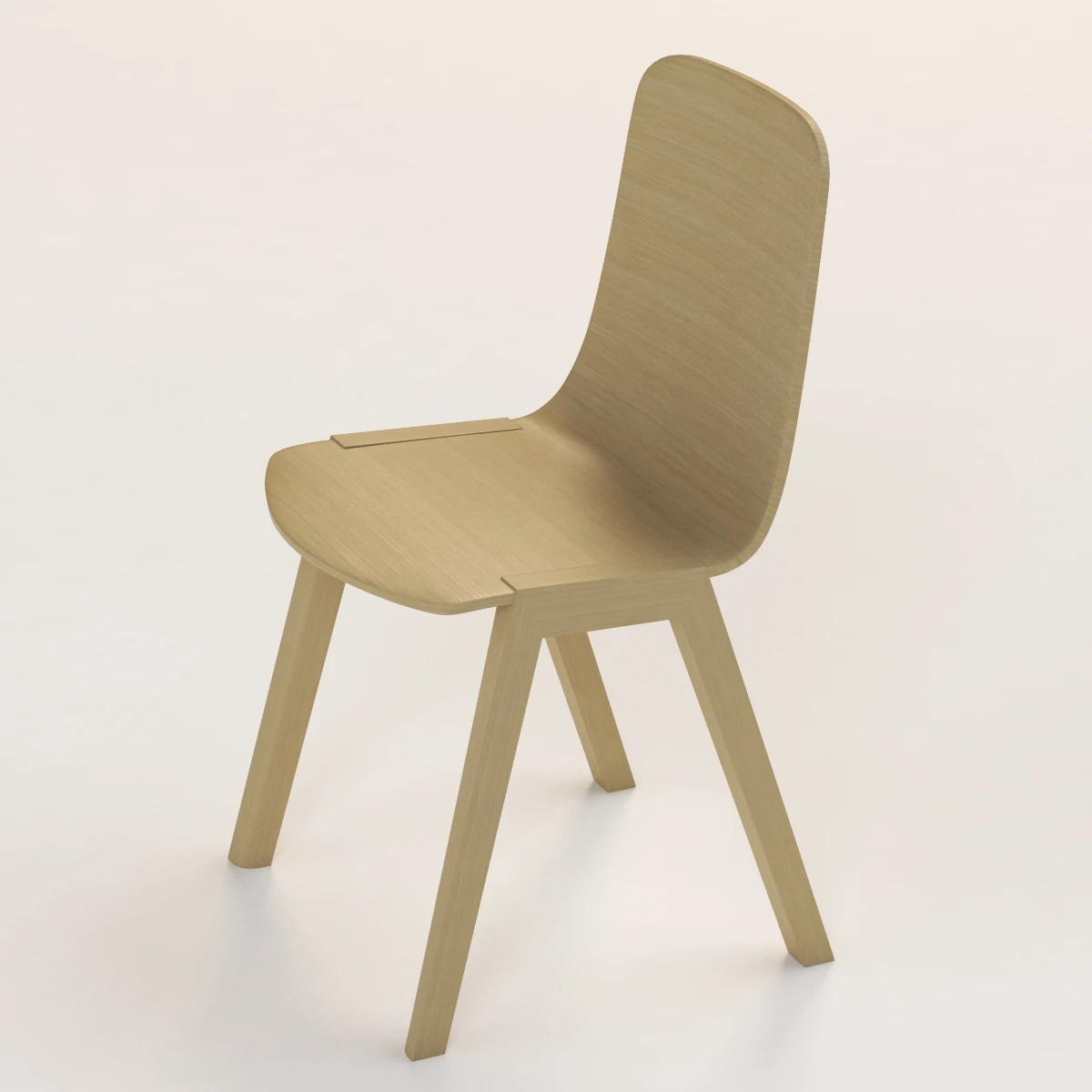 Alki Heldu Wooden Chair 3D Model_01