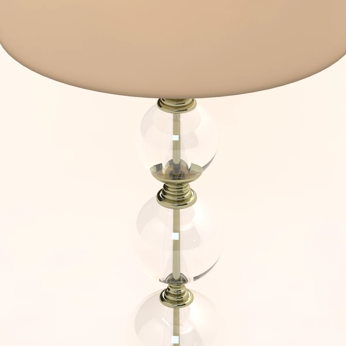 Allan Knight Four Sphere Glass Lamp 3D Model_06