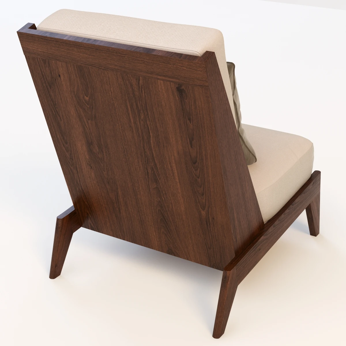 Andre Sornay Lounge Chair 3D Model_04