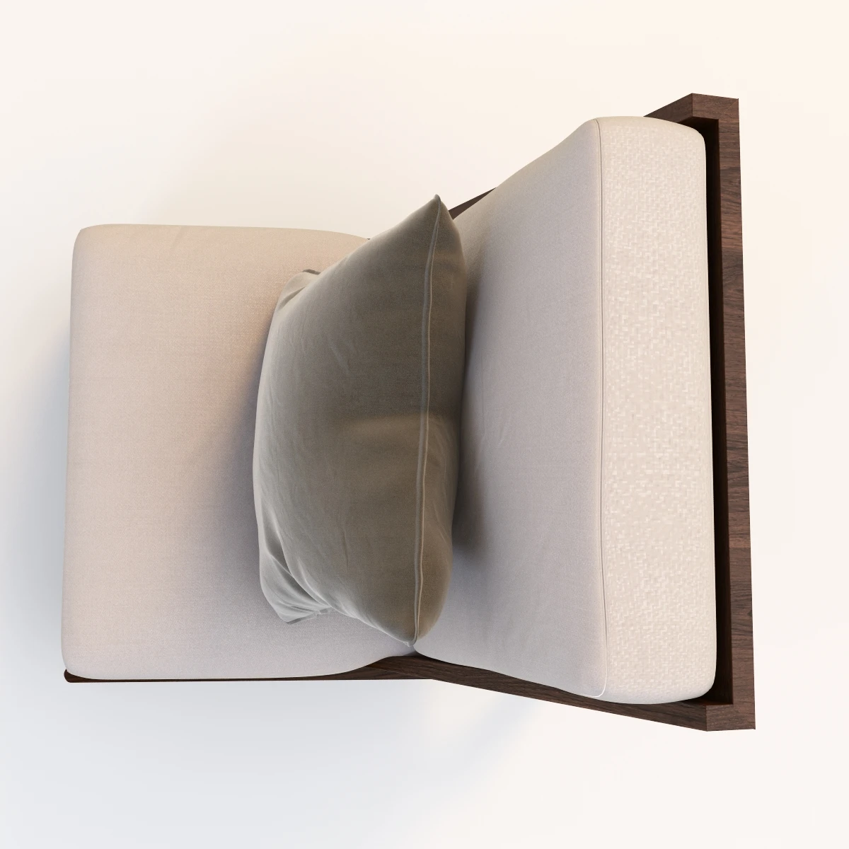 Andre Sornay Lounge Chair 3D Model_07