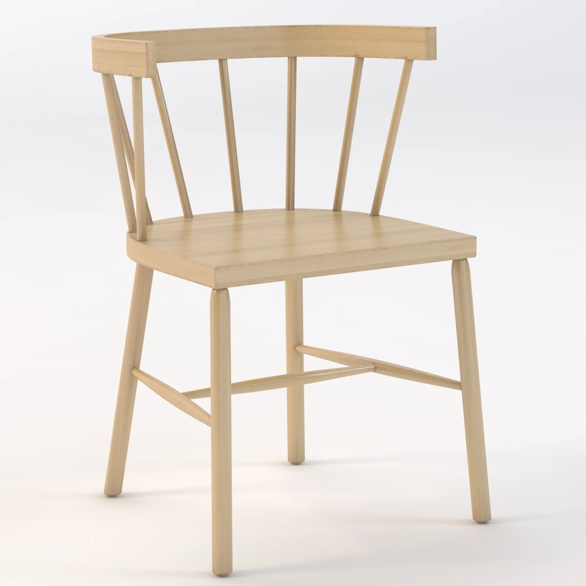 Andrew Indoor Chair 3D Model_01
