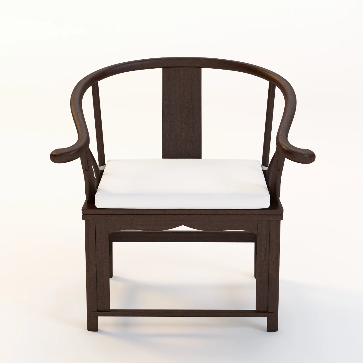Antique Chinese Chair 3D Model_08