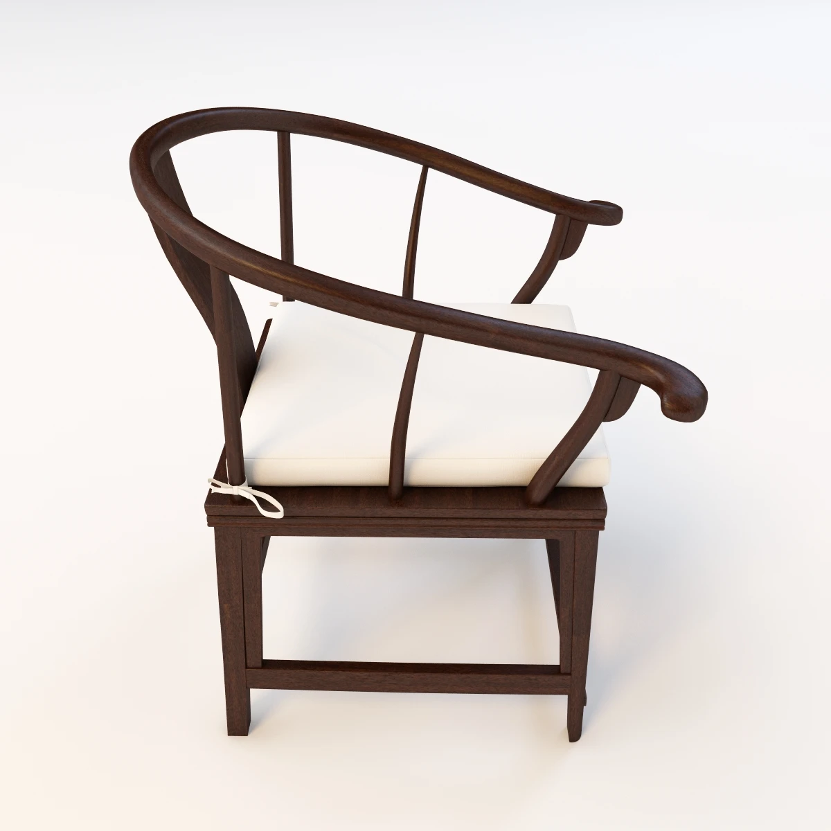 Antique Chinese Chair 3D Model_03