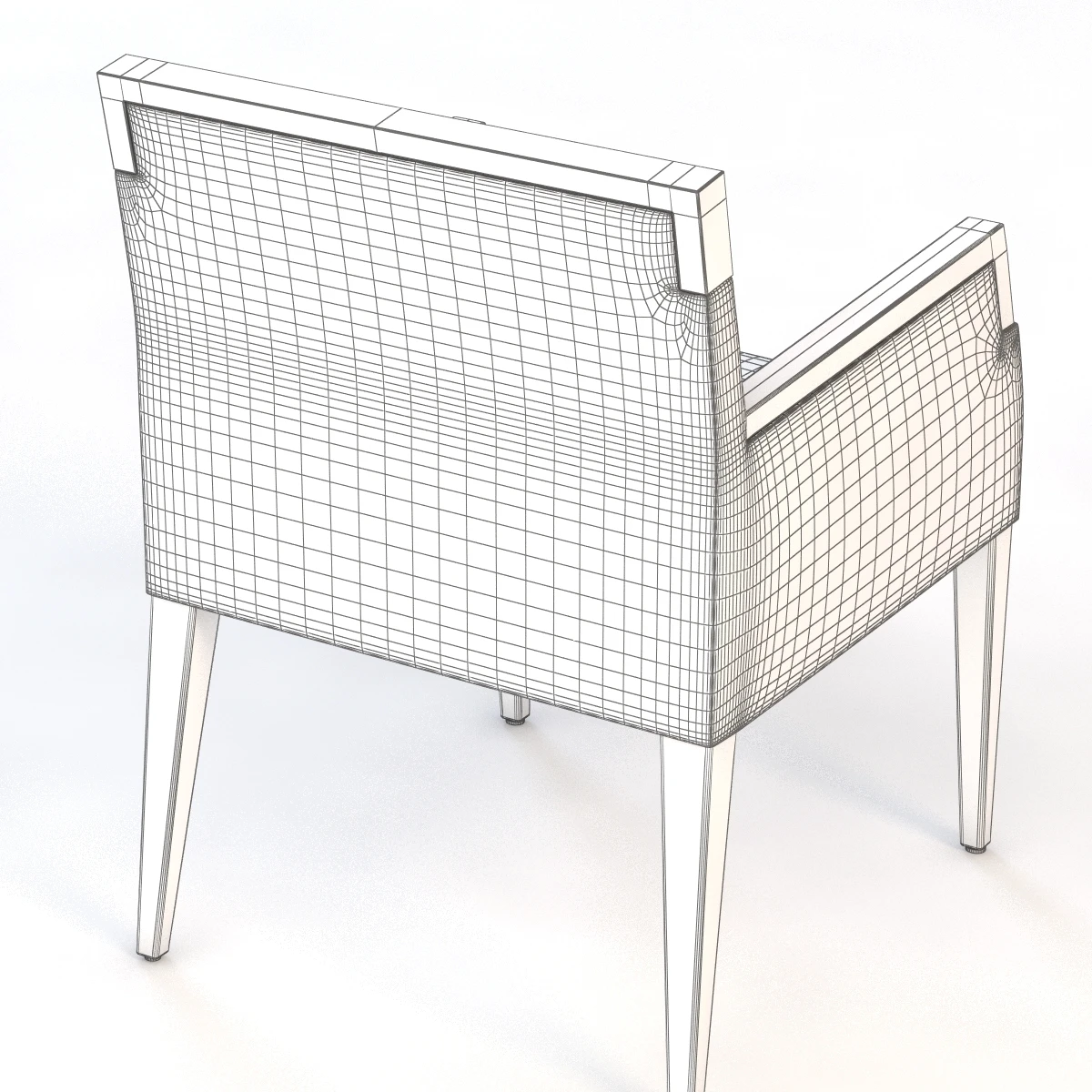 Ariel-Pi Armchair By Domitalia 3D Model_010