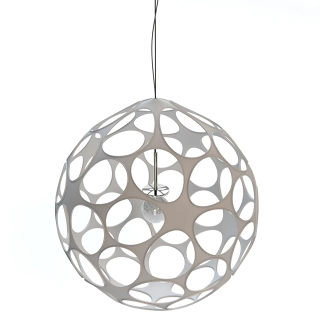 Aristocratic Lamp 3D Model_01