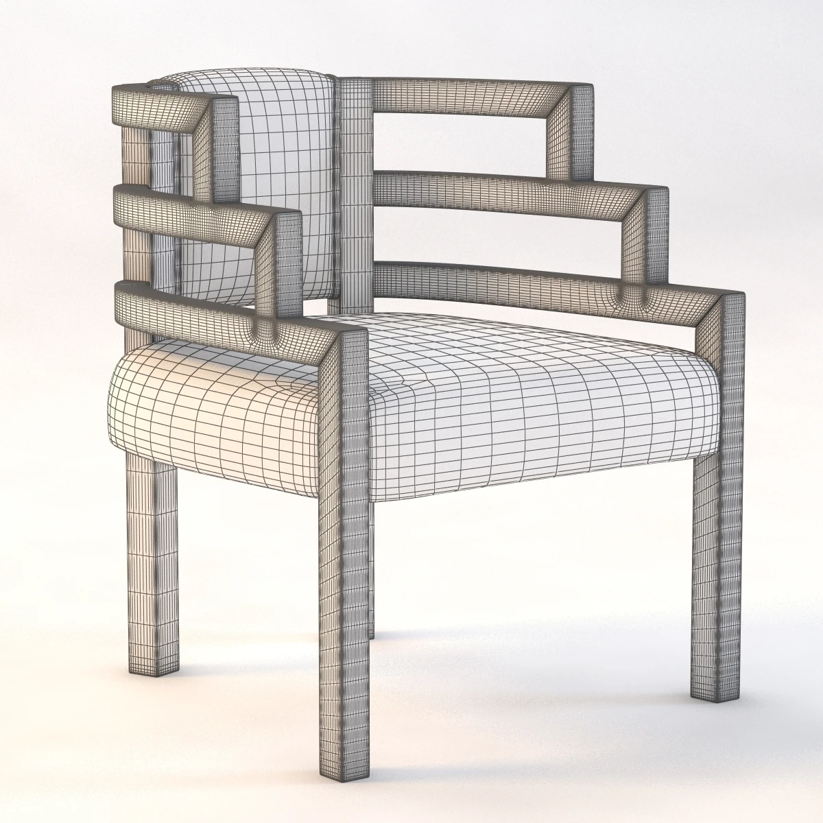 Arizona Biltmore Hotel Chair 3D Model_09