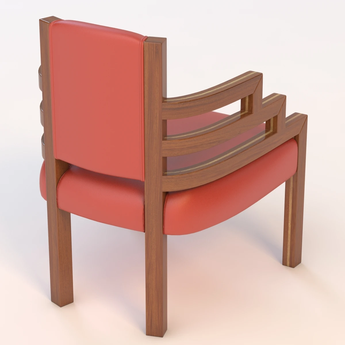Arizona Biltmore Hotel Chair Highback 3D Model_04