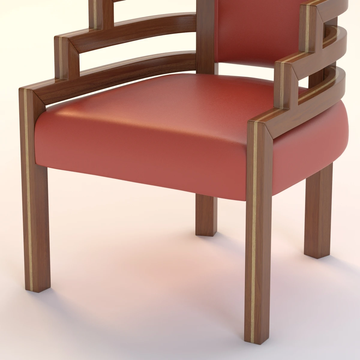 Arizona Biltmore Hotel Chair Highback 3D Model_06