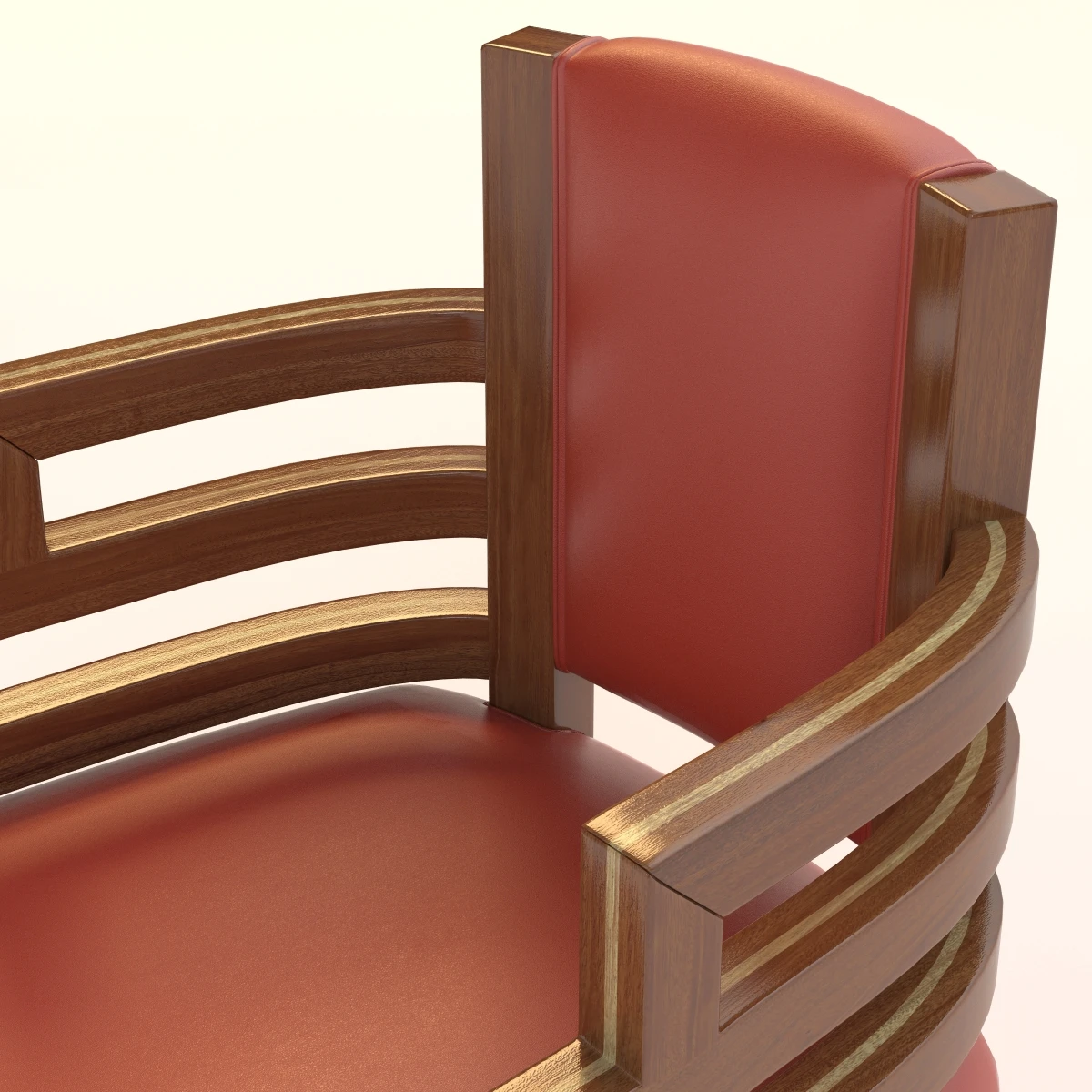 Arizona Biltmore Hotel Chair Highback 3D Model_05