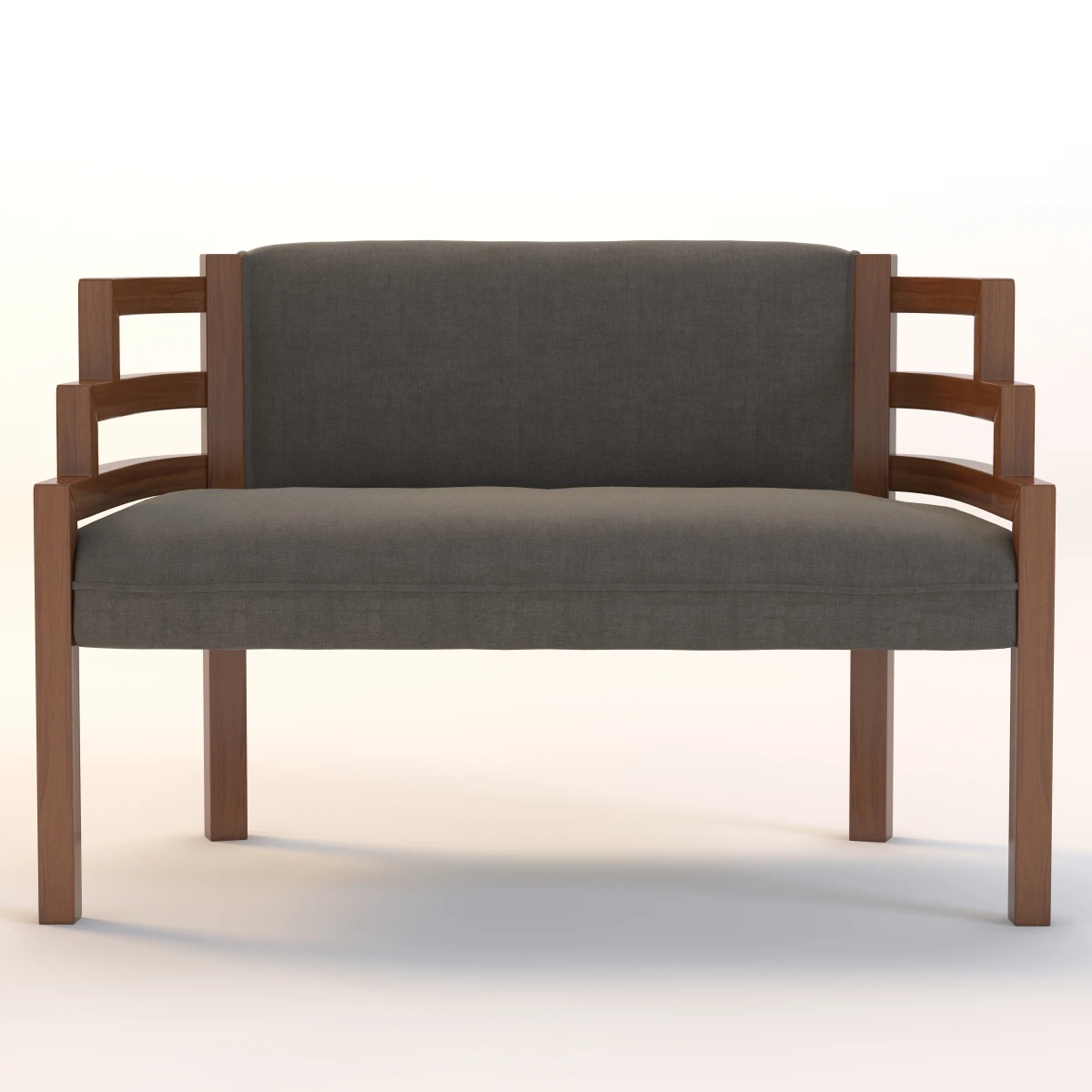 Arizona Biltmore Hotel Settee Sofa 3D Model_08