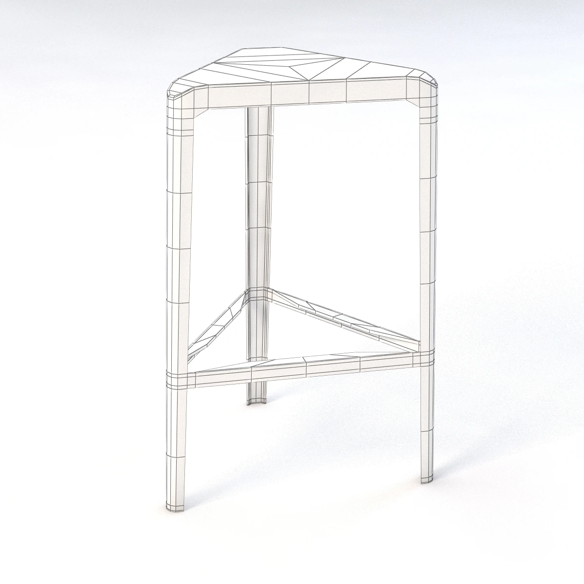 Arktura Clic Barstool 3D Model_08
