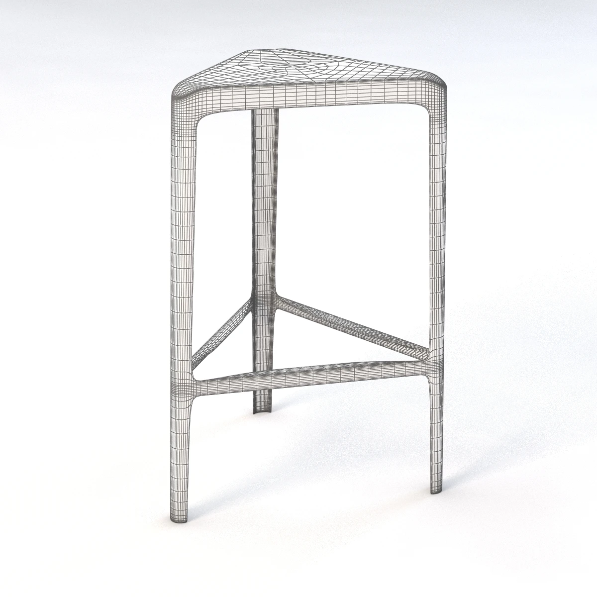 Arktura Clic Barstool 3D Model_09