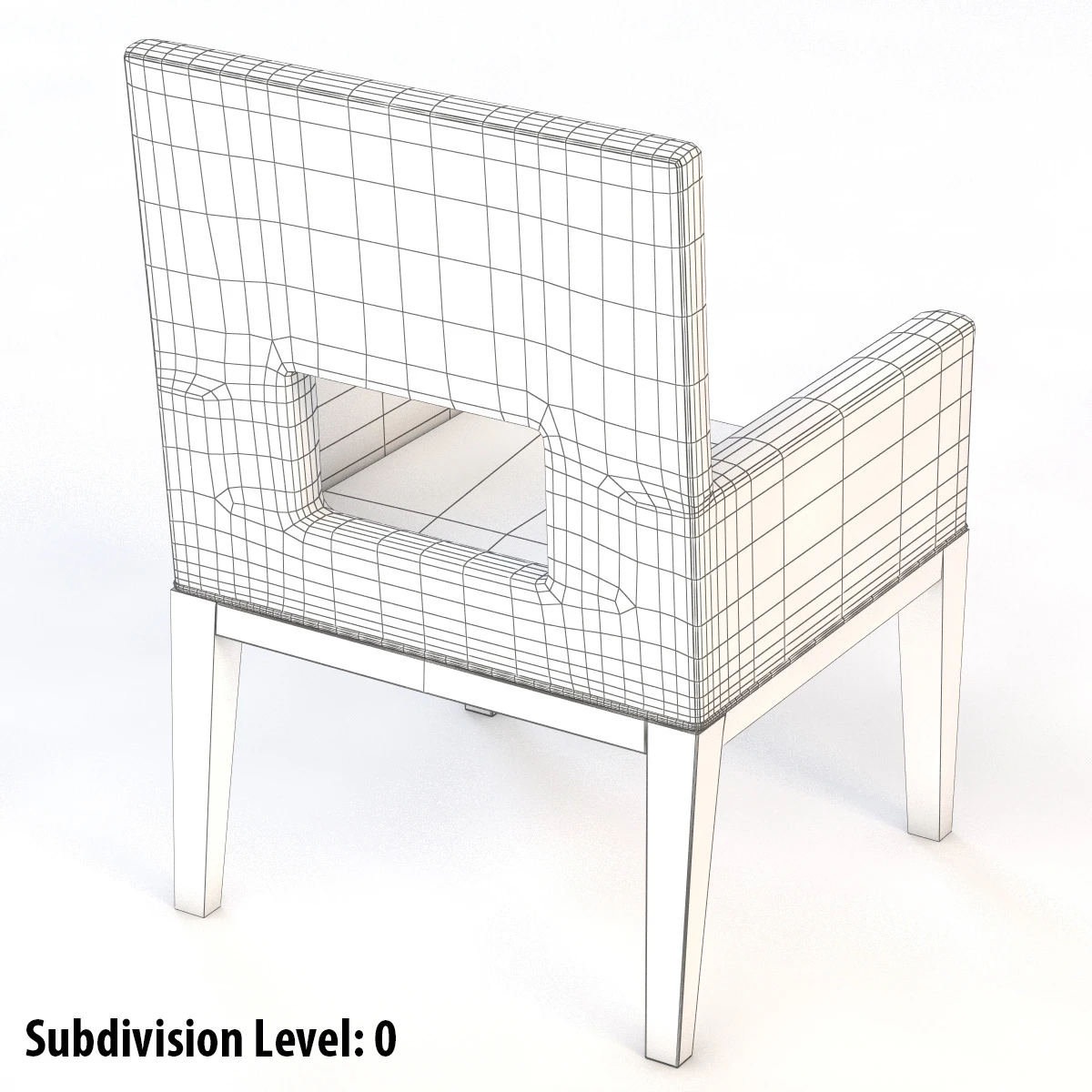 Armchair Cc-1075 By Chairchoice 3D Model_012