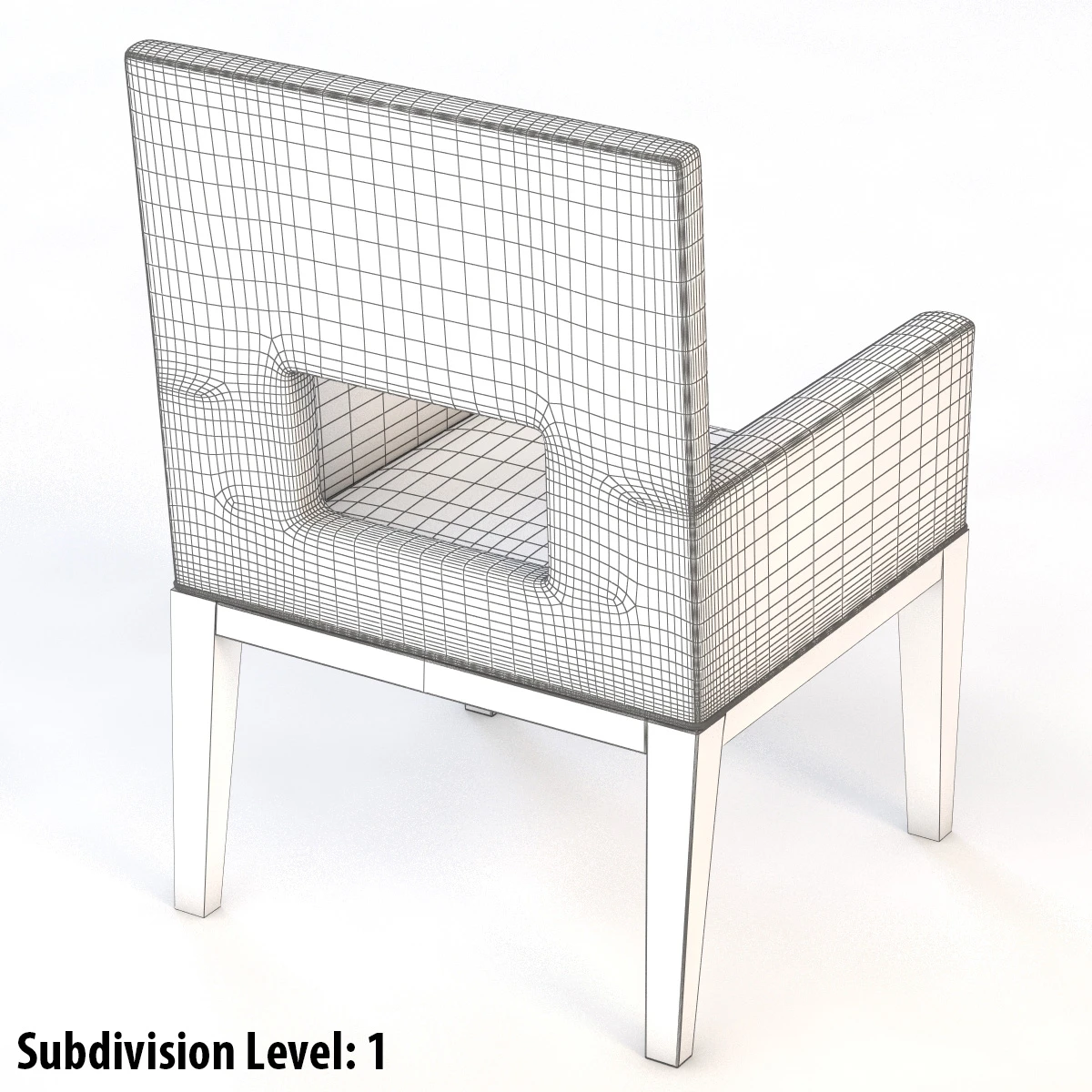 Armchair Cc-1075 By Chairchoice 3D Model_011