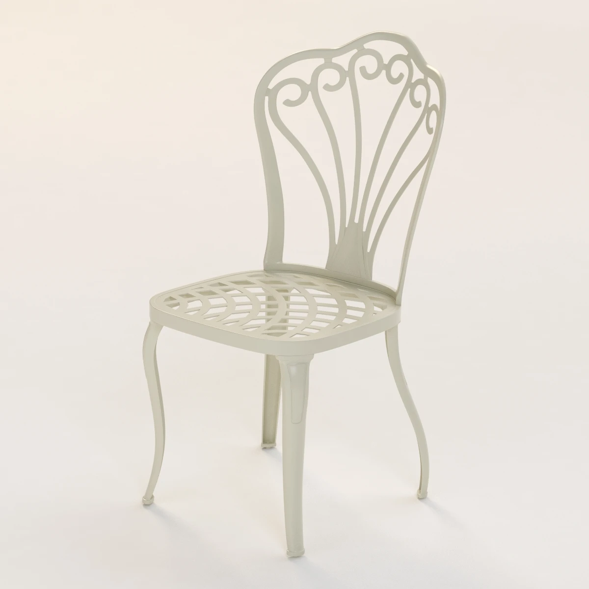 Armonia Aluminium Garden Chair 3D Model_05