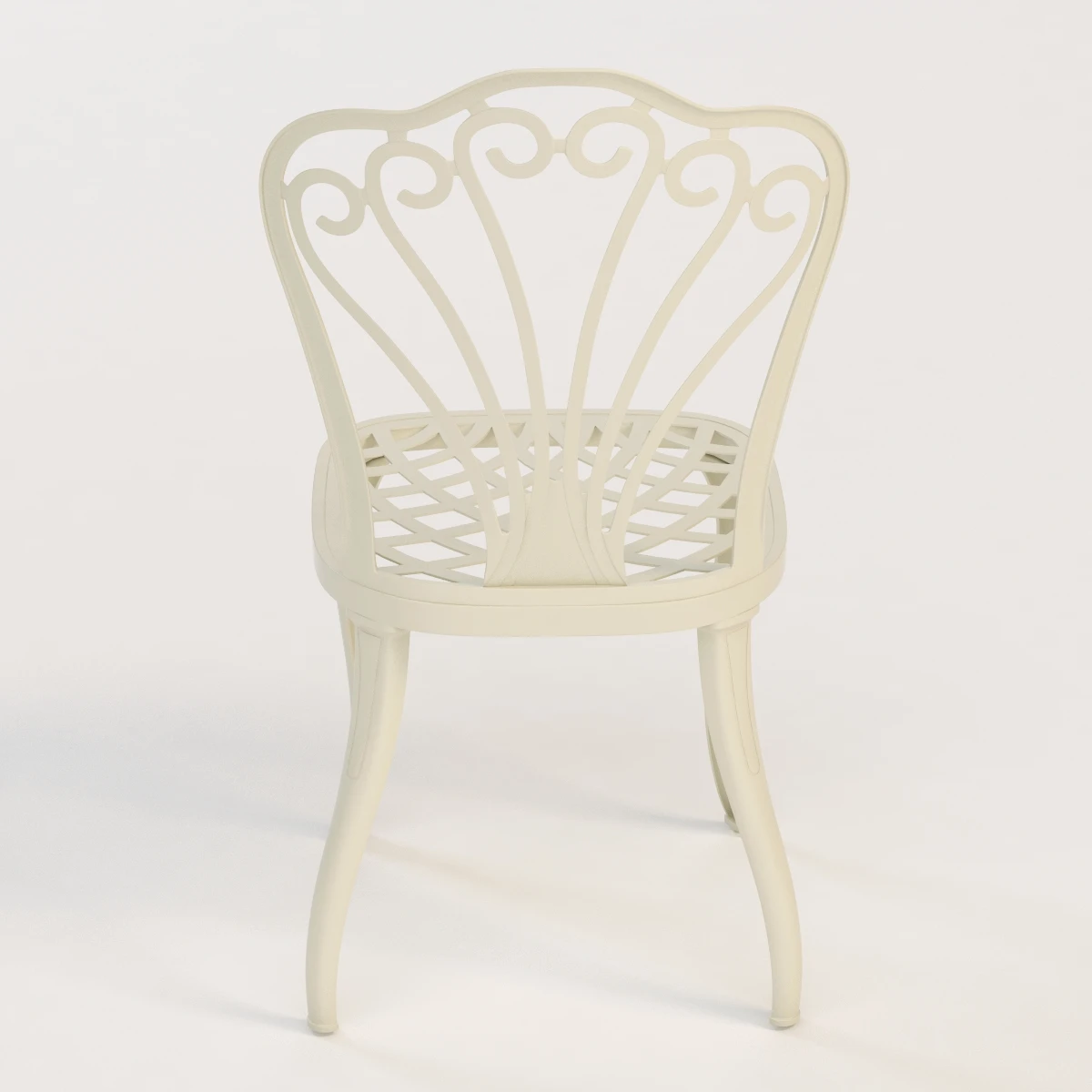 Armonia Aluminium Garden Chair 3D Model_04